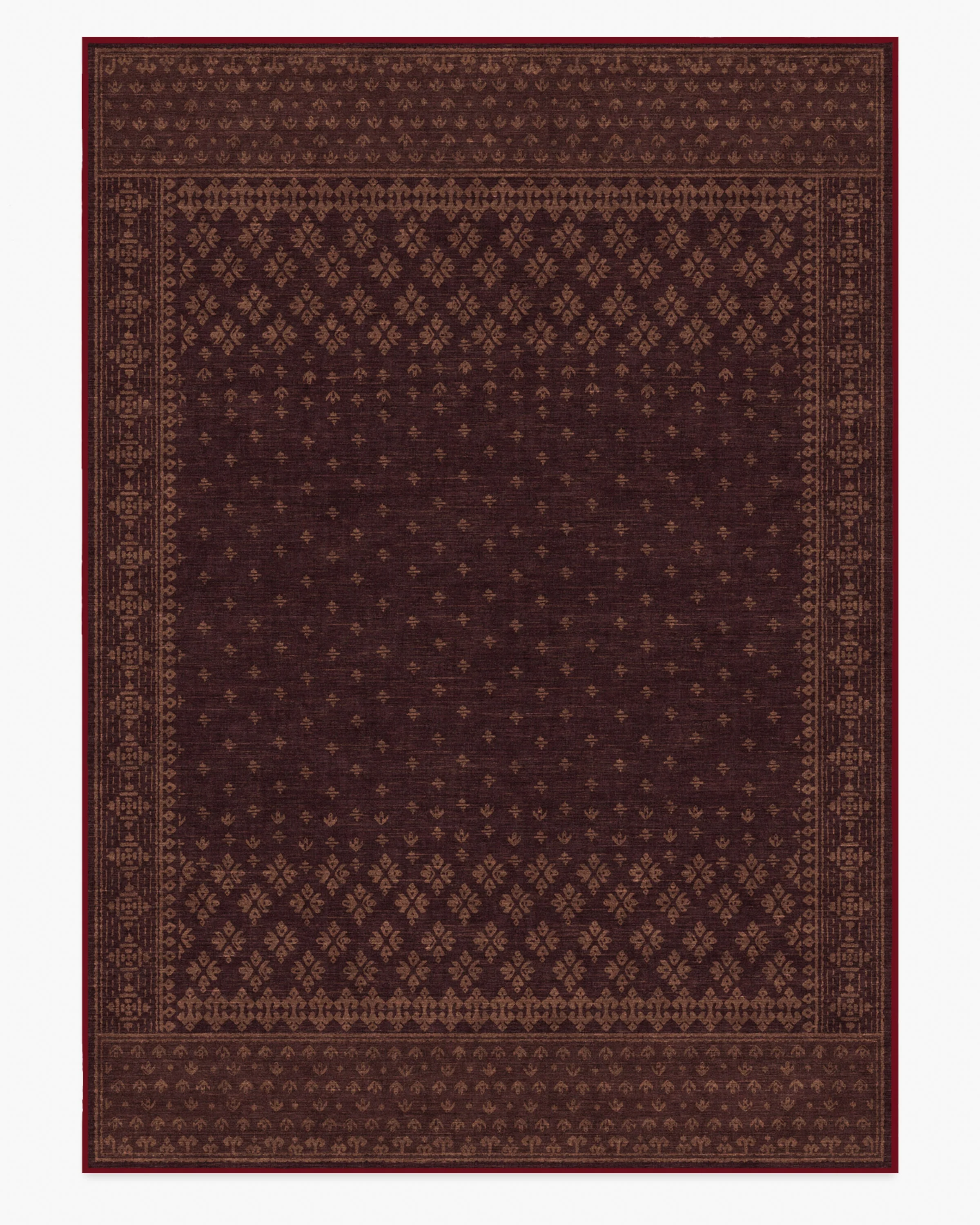Fernanda Burgundy Rug - Image 18