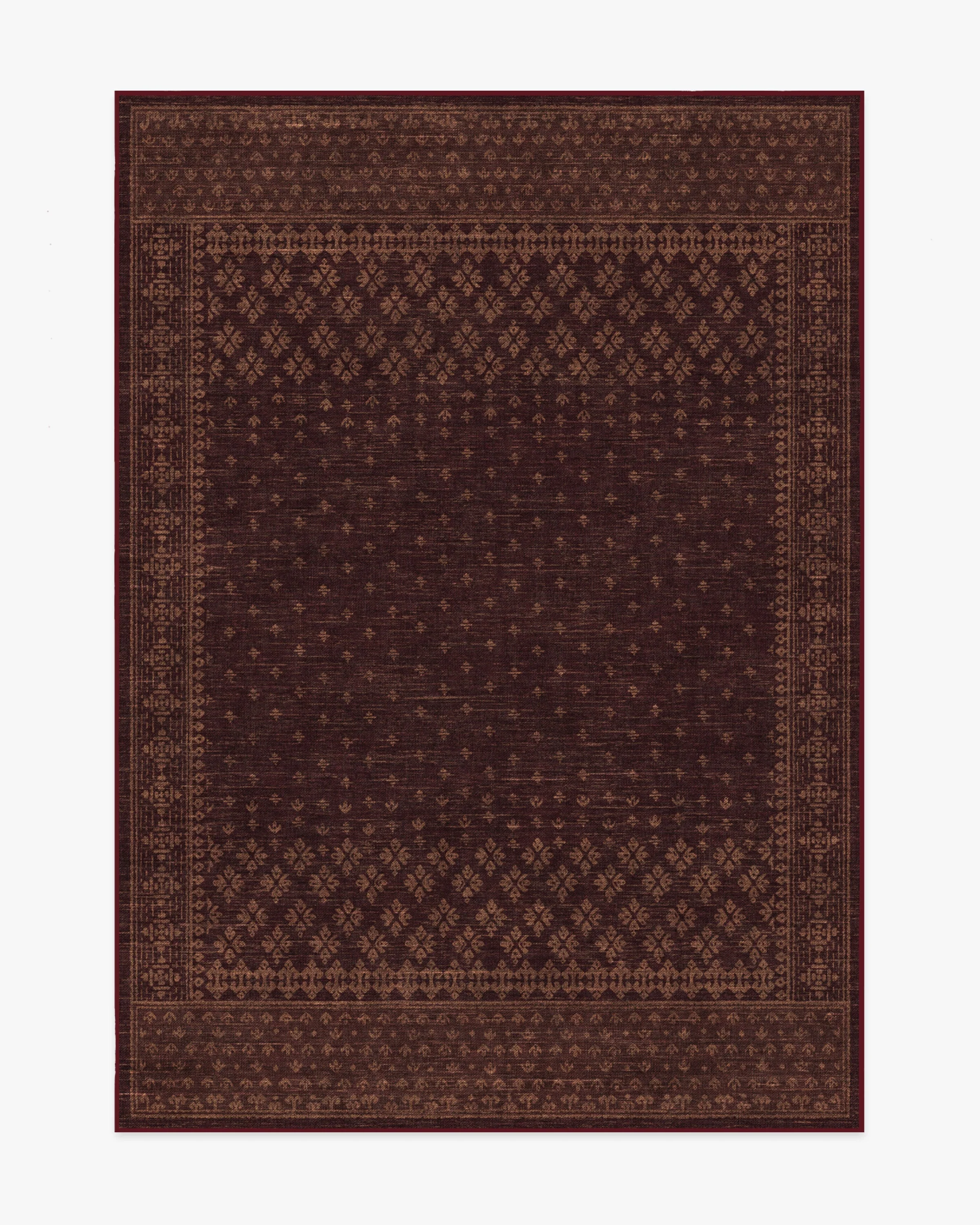 Fernanda Burgundy Rug - Image 20