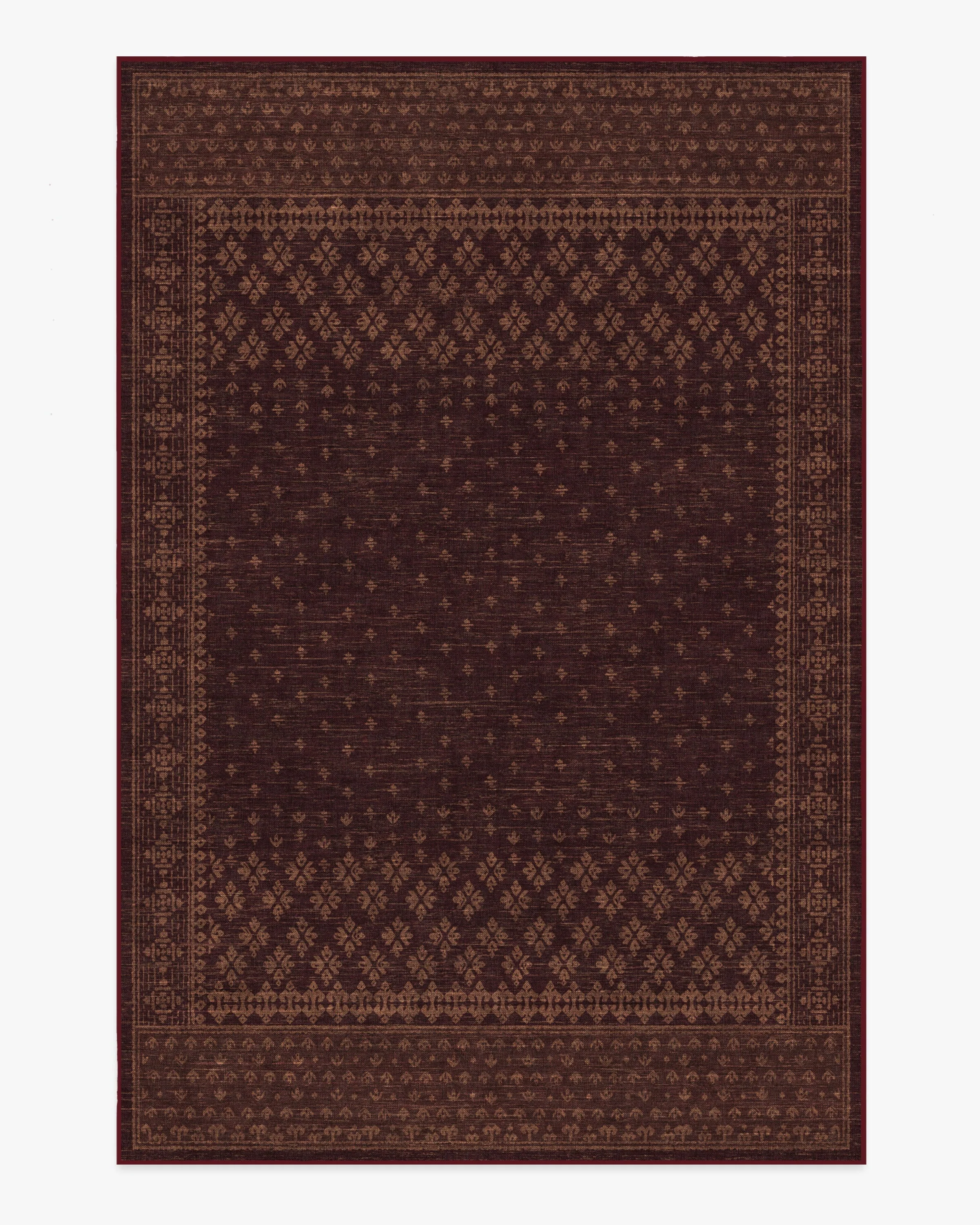 Fernanda Burgundy Rug - Image 21