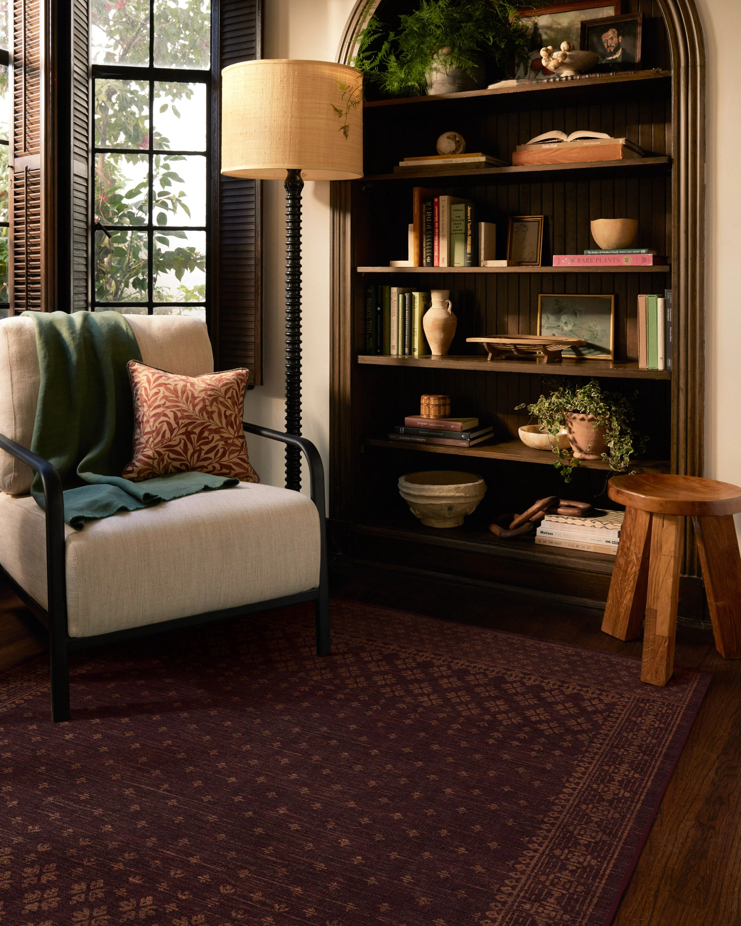 Fernanda Burgundy Rug - Image 3