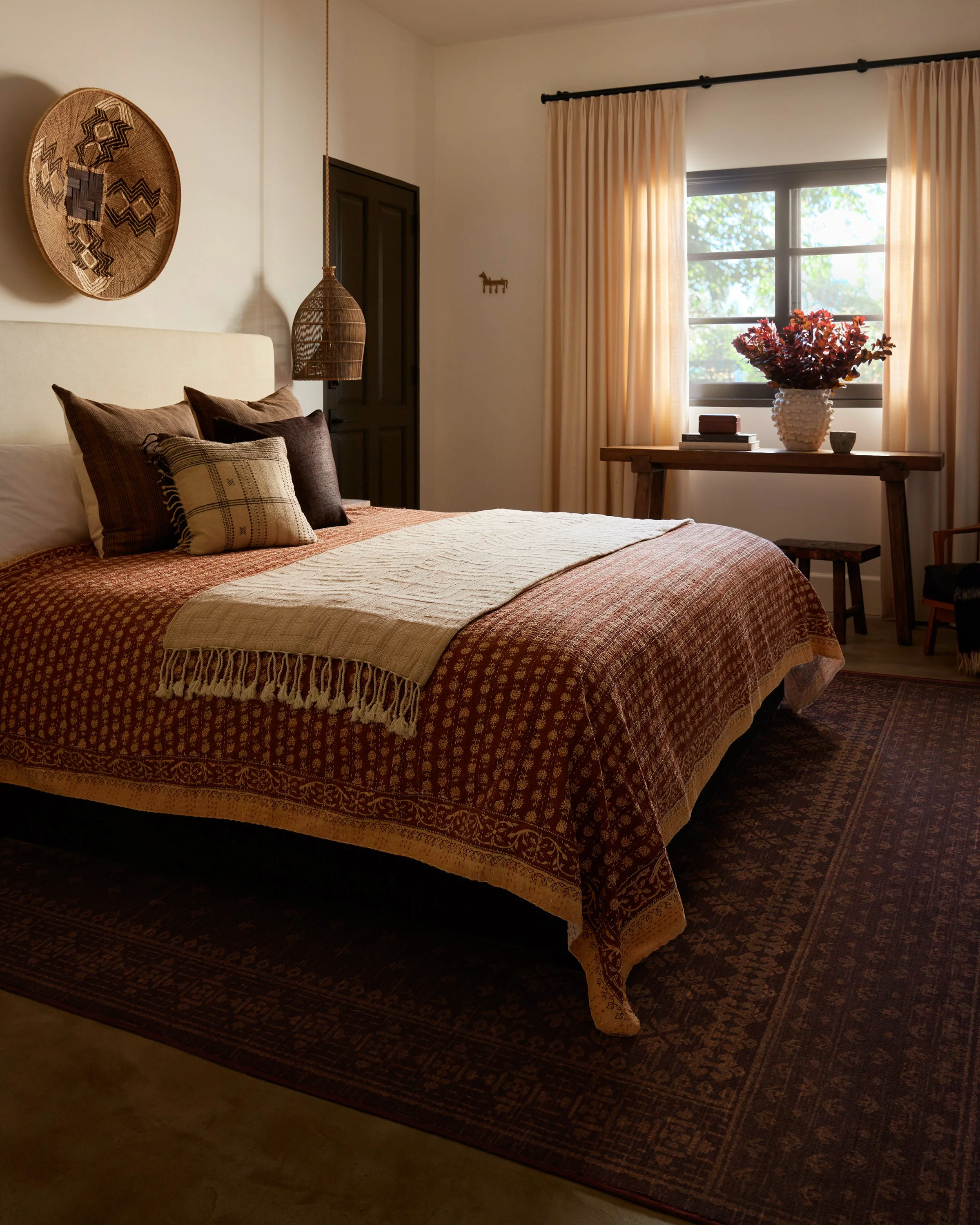 Fernanda Burgundy Rug - Image 5