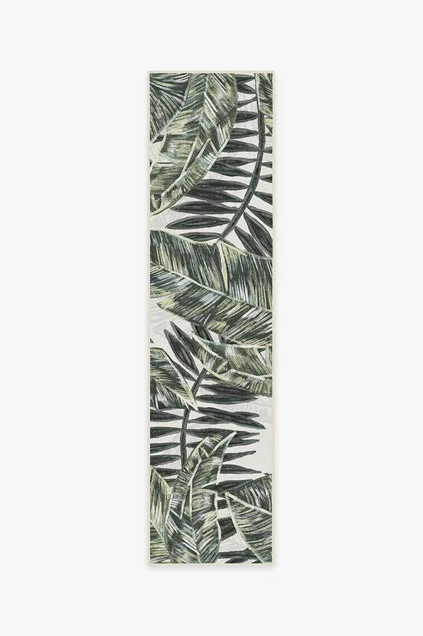 Filifera Palm Green Outdoor Rug - Image 8
