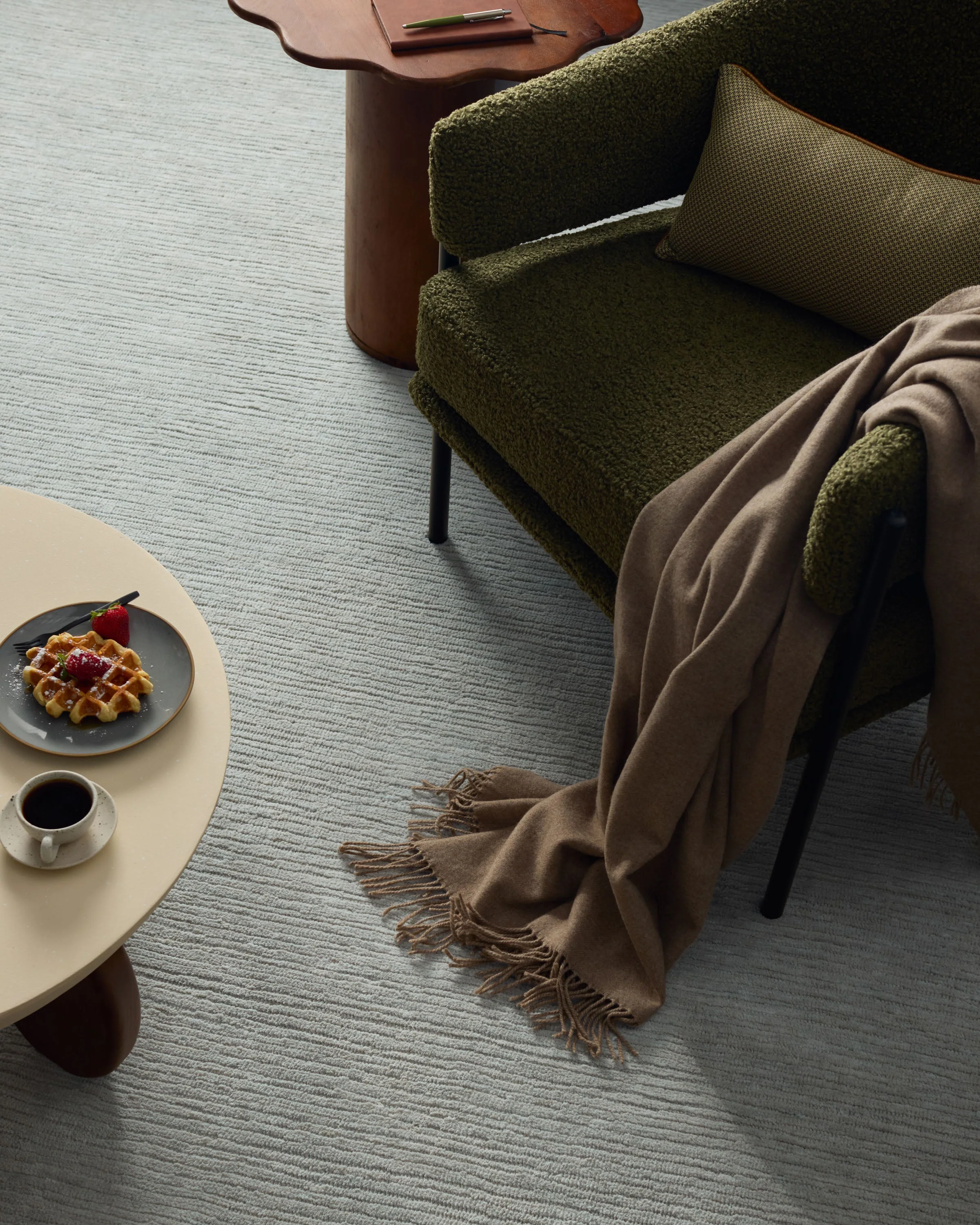 Finley Cloud Grey Plush Rug - Image 6