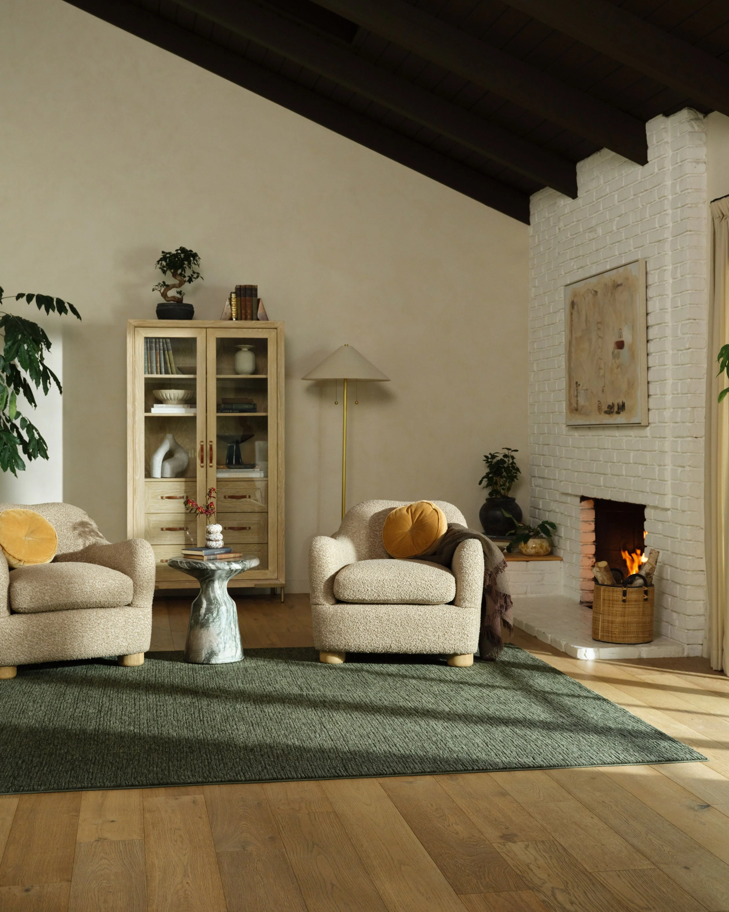 Finley Moss Green Plush Rug - Image 6
