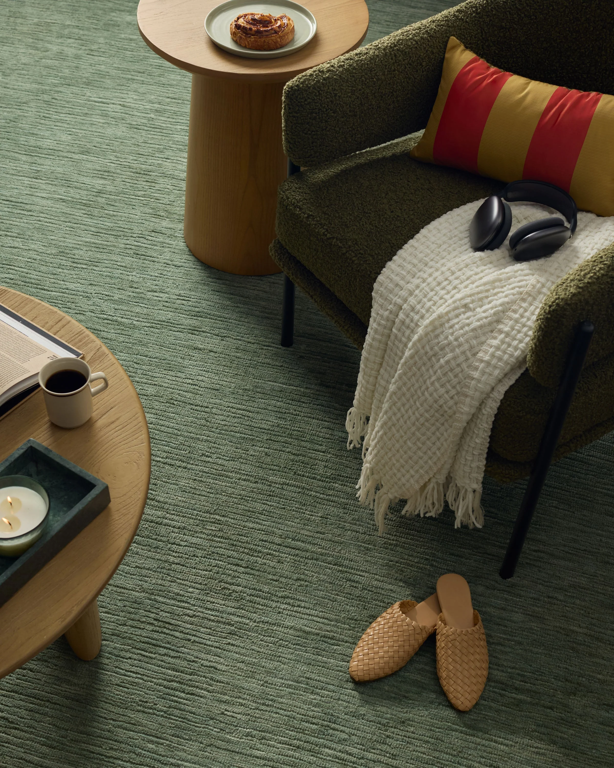 Finley Sage Plush Rug - Image 7