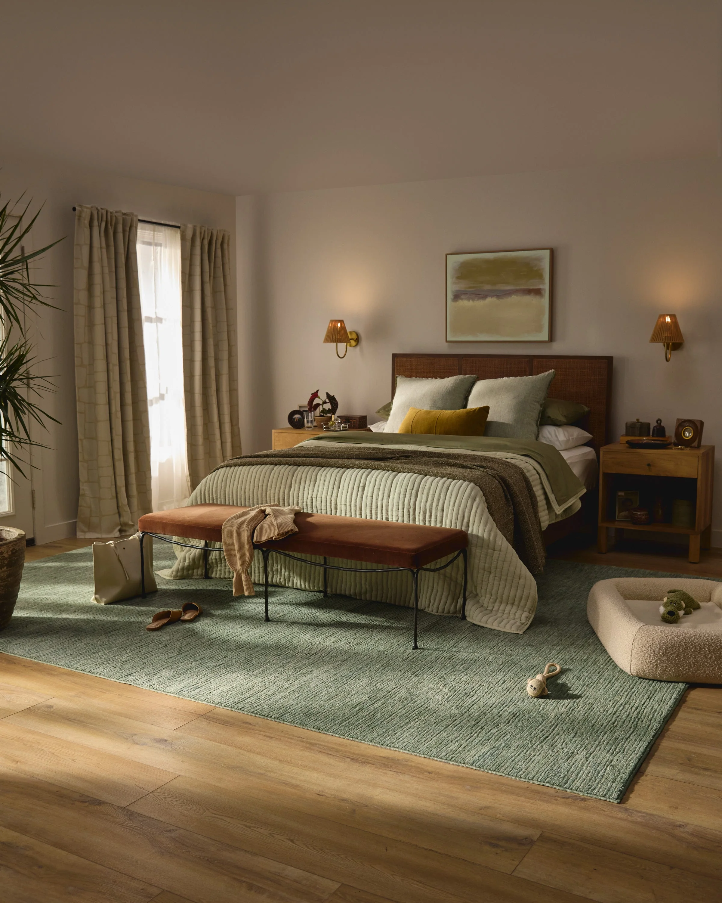 Finley Sage Plush Rug - Image 8