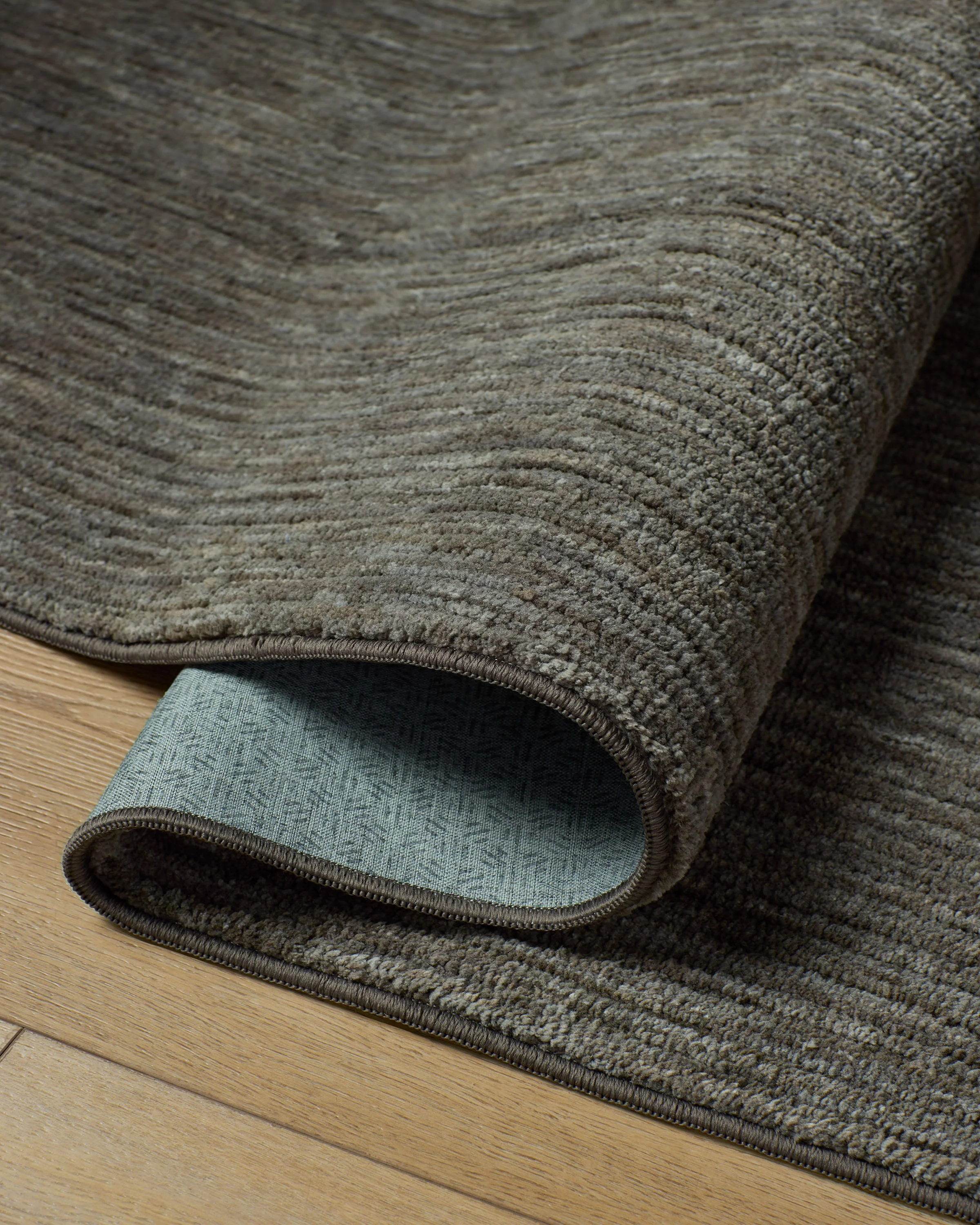 Finley Smoke Grey Plush Rug - Image 3