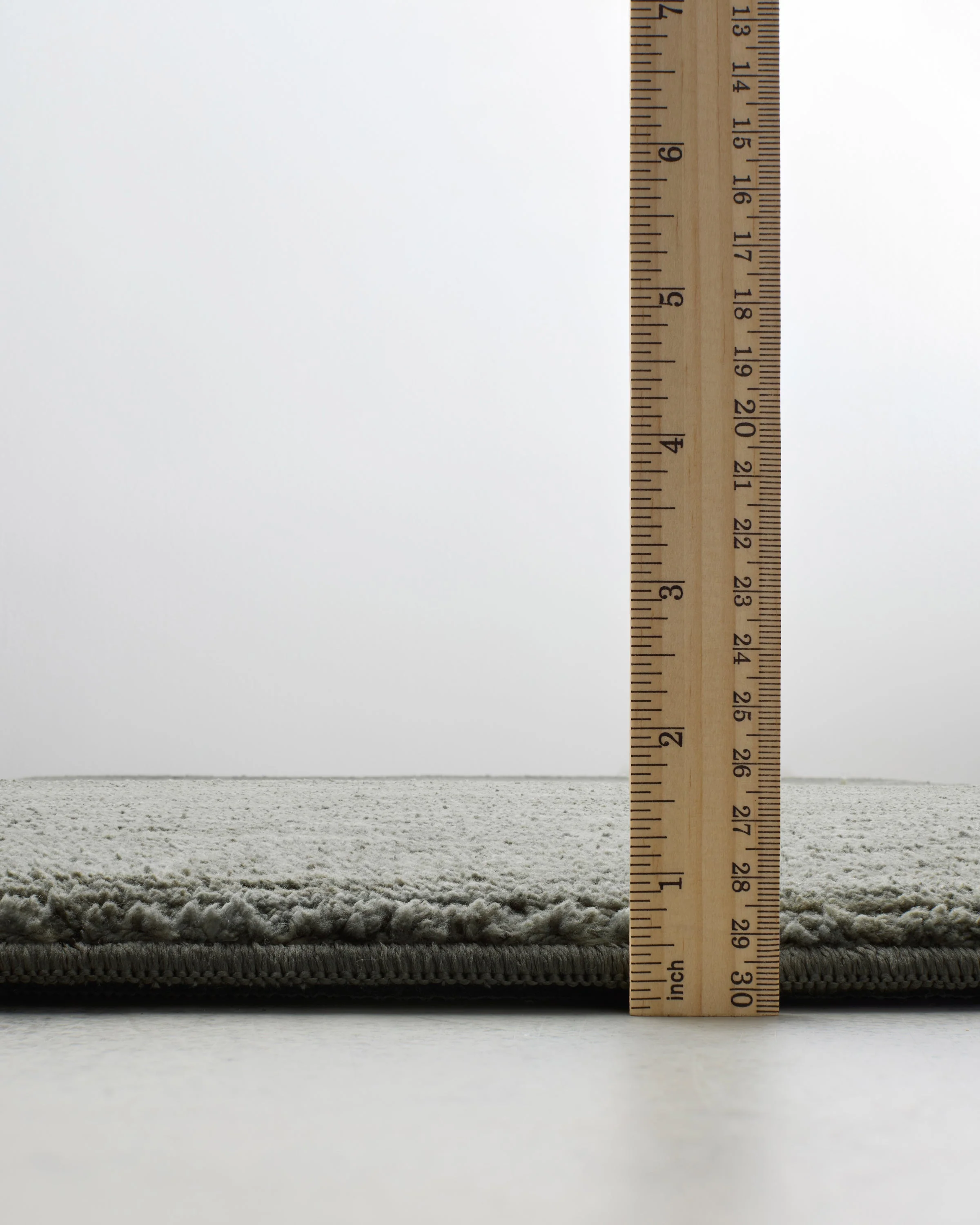Finley Smoke Grey Plush Rug - Image 4
