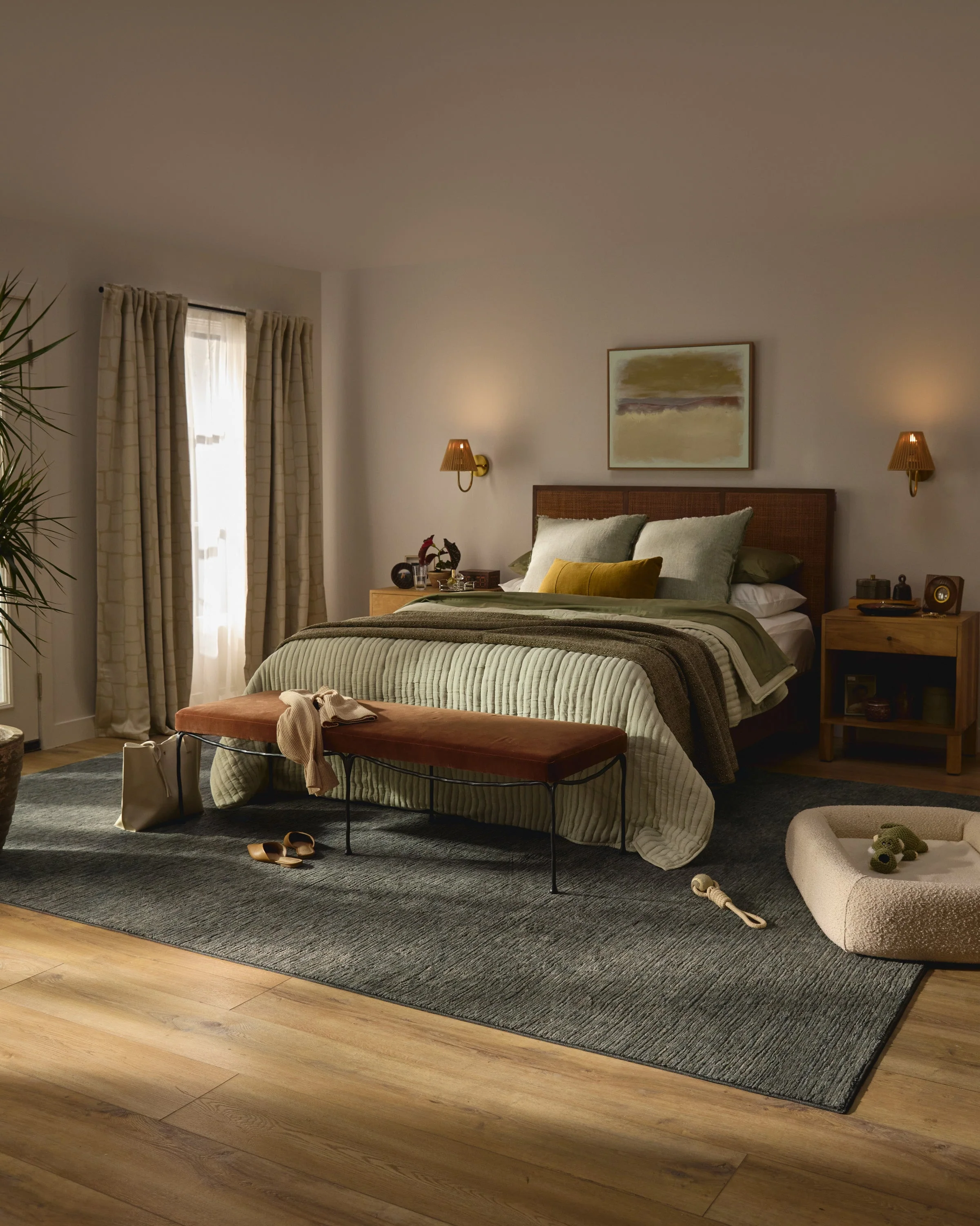 Finley Smoke Grey Plush Rug - Image 7