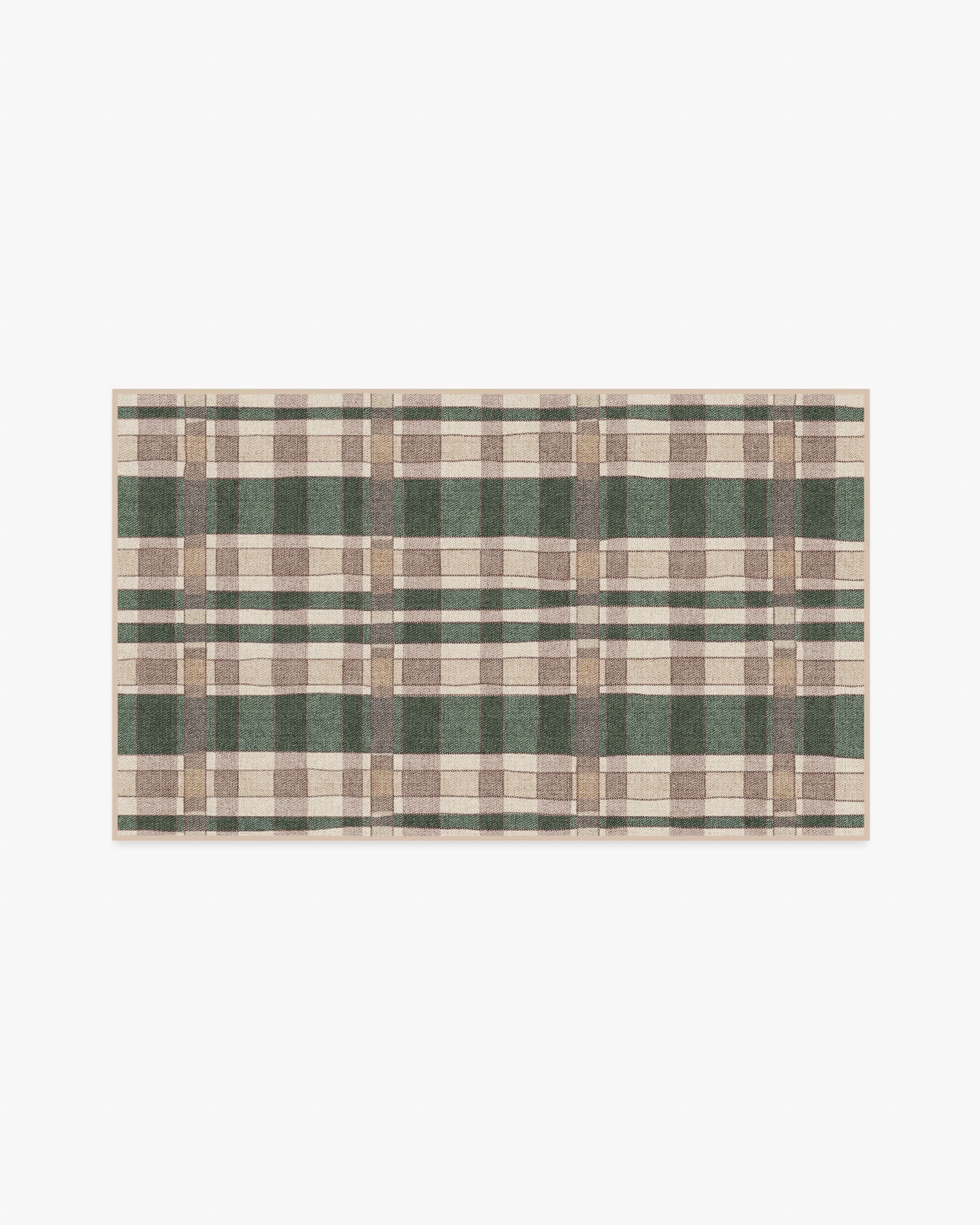 Finn Green Flatwoven Rug - Image 10