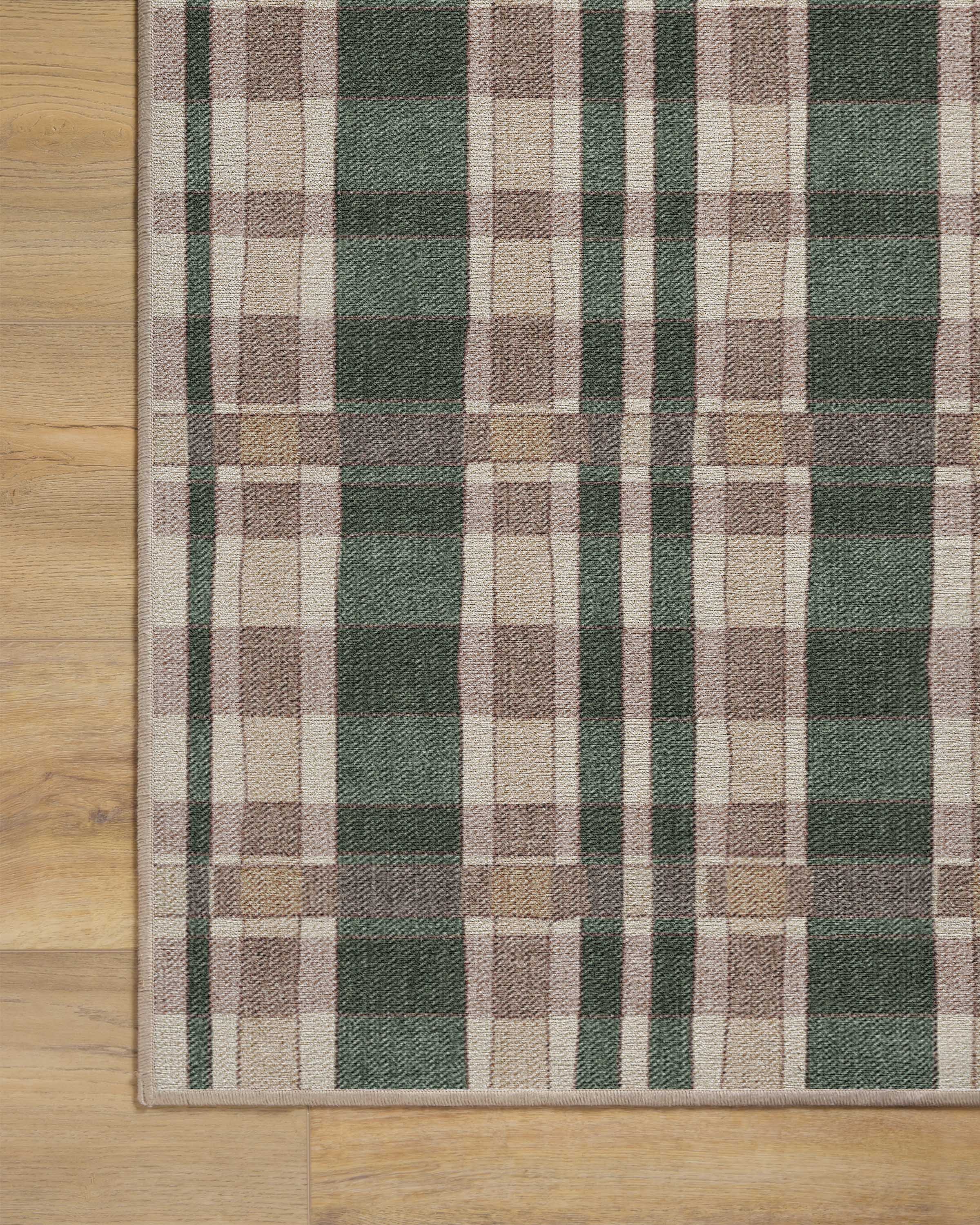 Finn Green Flatwoven Rug - Image 4