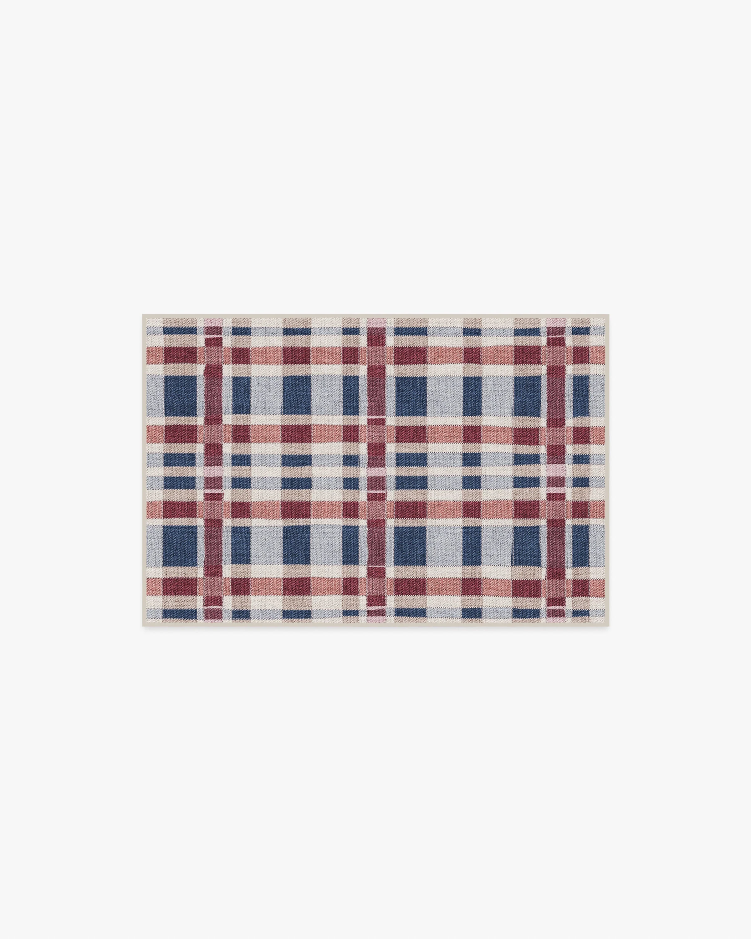 Finn Red & Blue Rug - Image 4