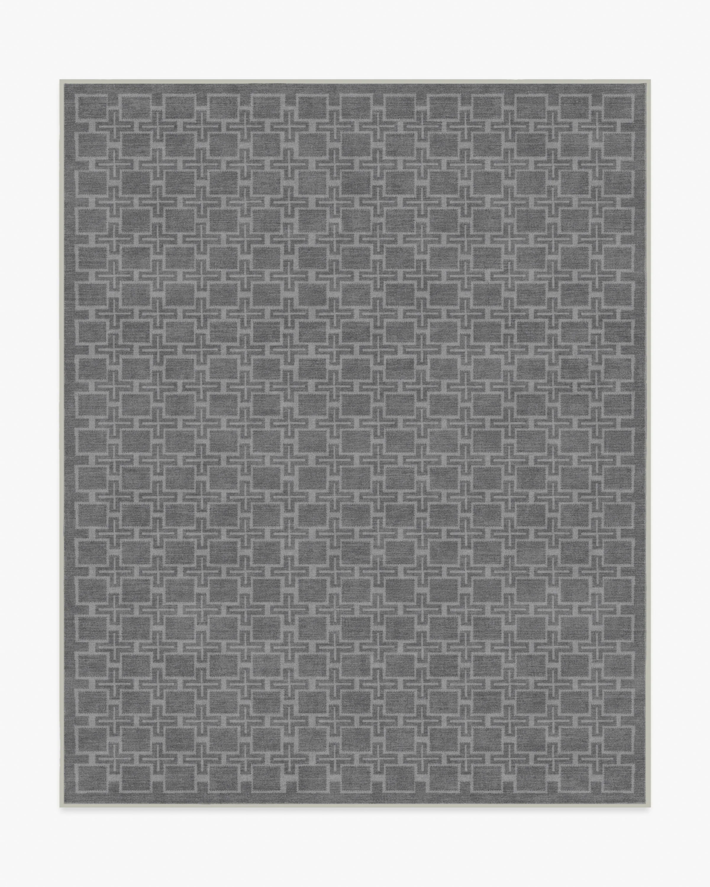 Fletcher Grey Flatwoven Rug - Image 11