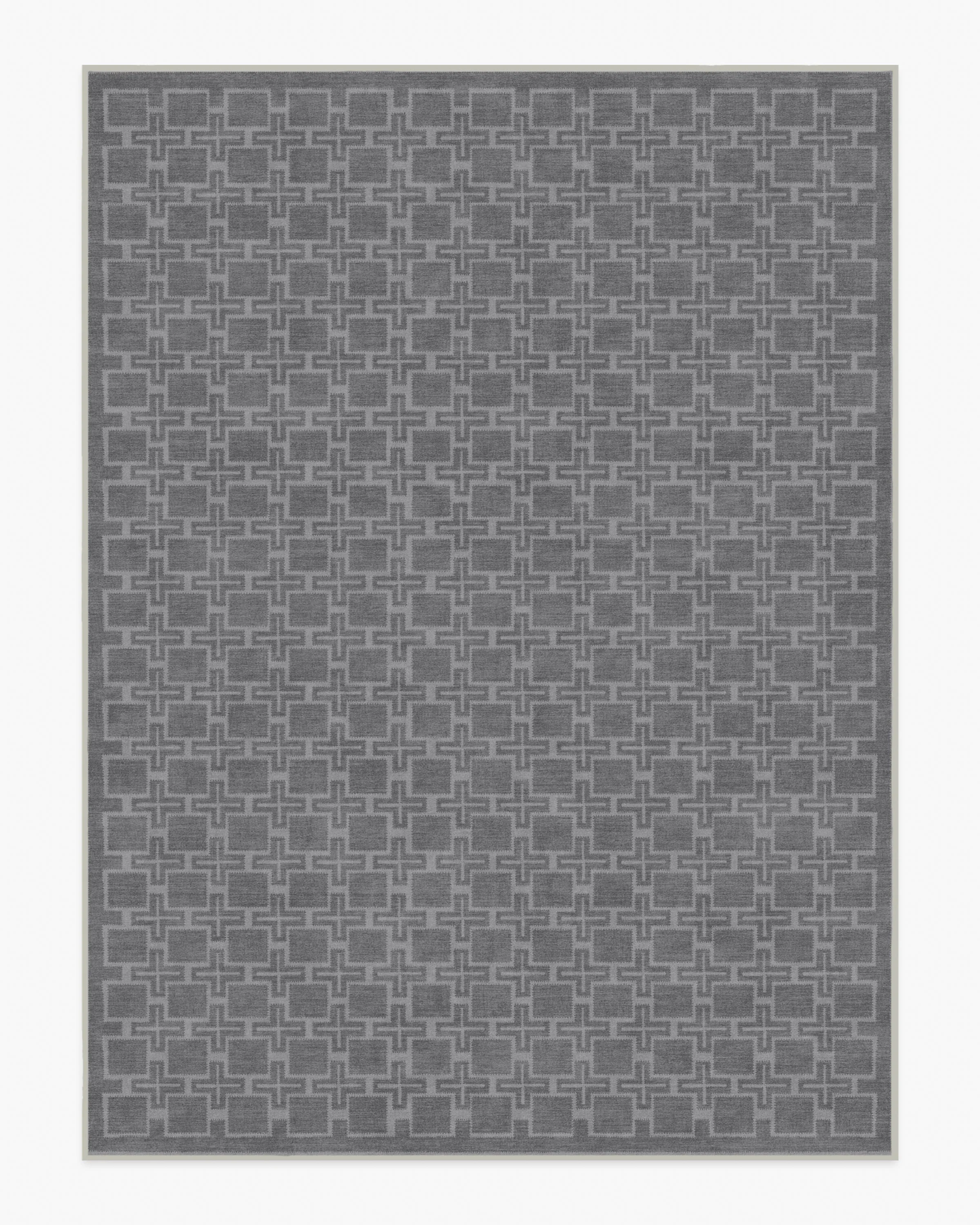 Fletcher Grey Flatwoven Rug - Image 12
