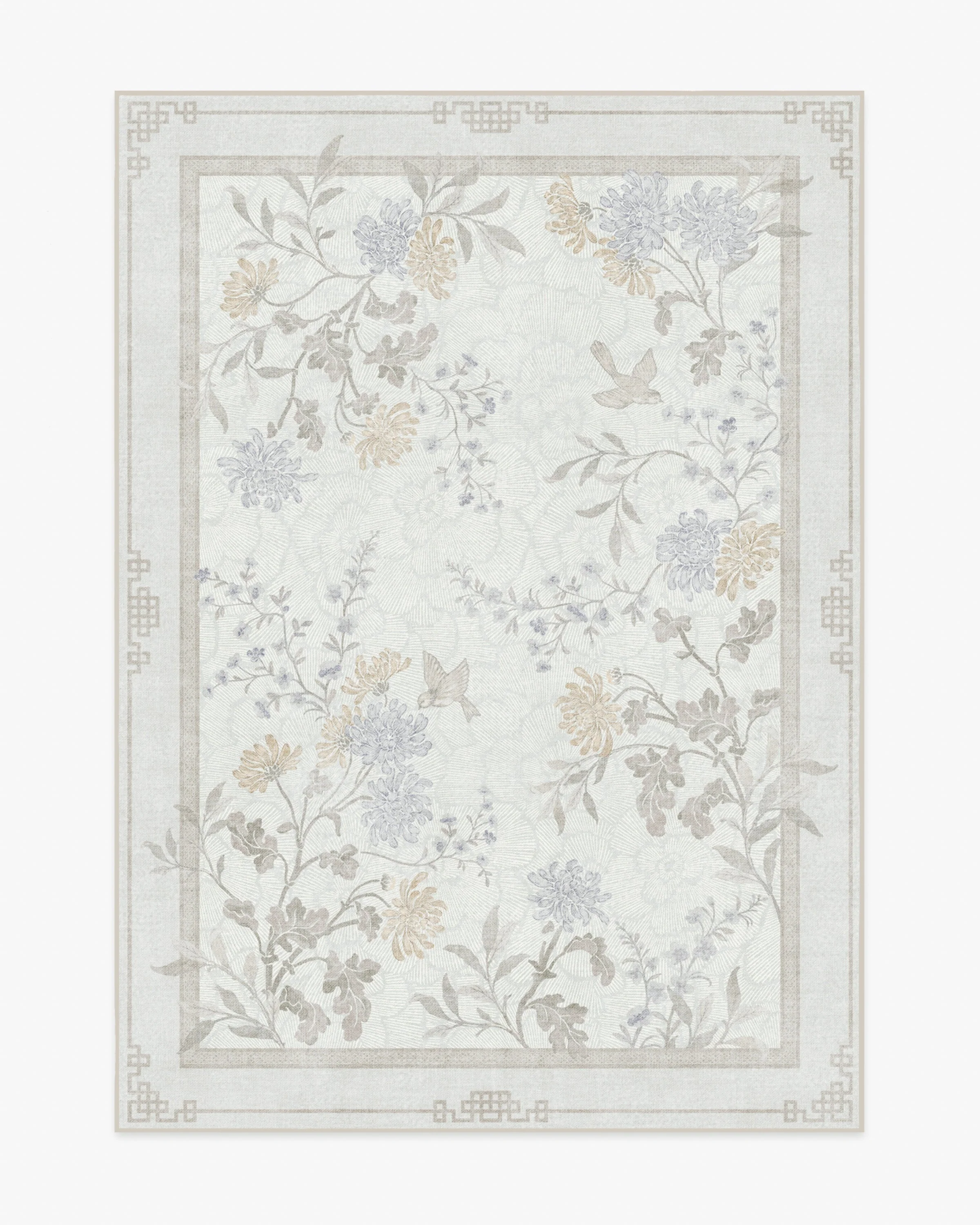 Florian Soft Grey Flatwoven Rug