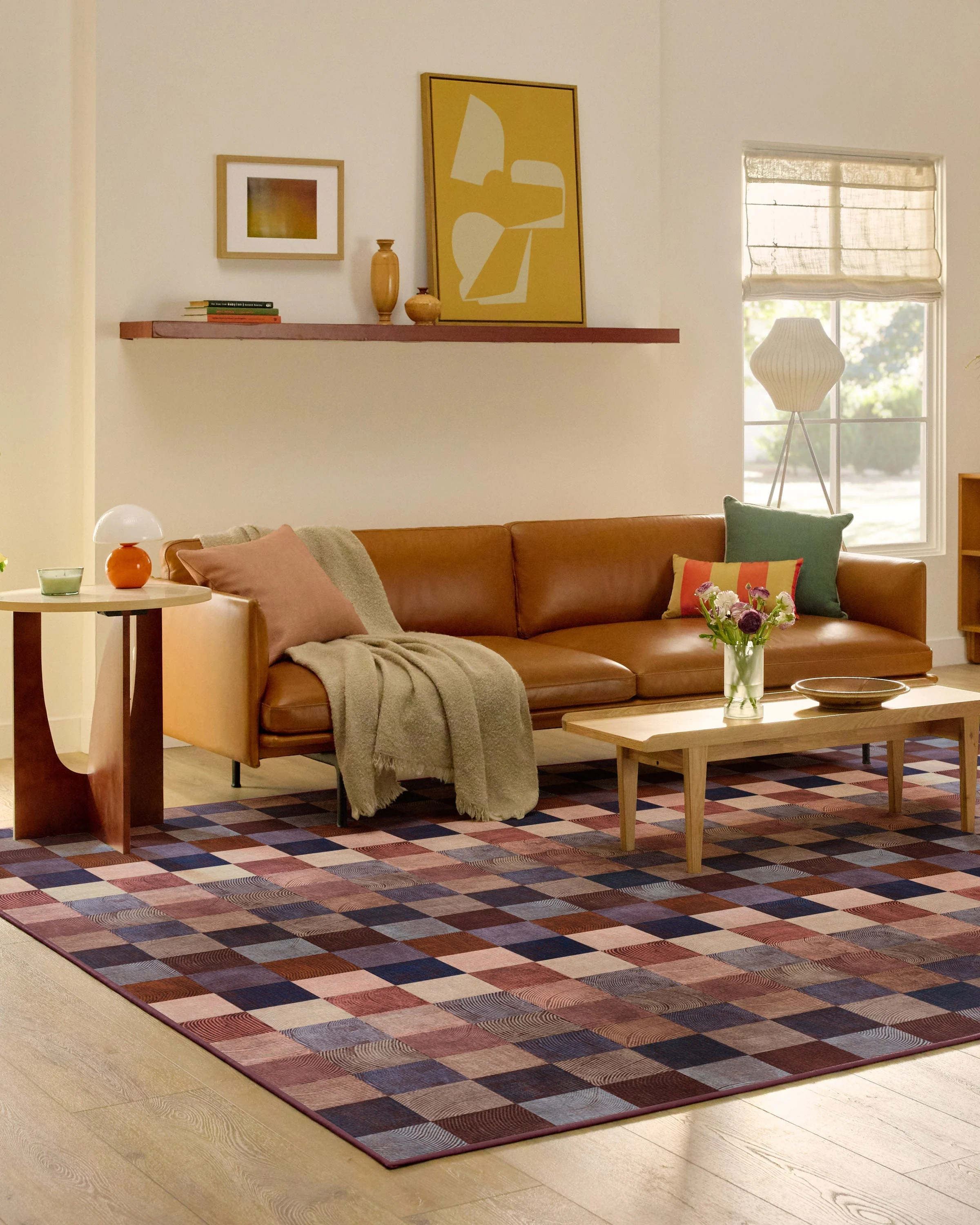 Flux Copper Multicolor Flatwoven Rug - Image 4