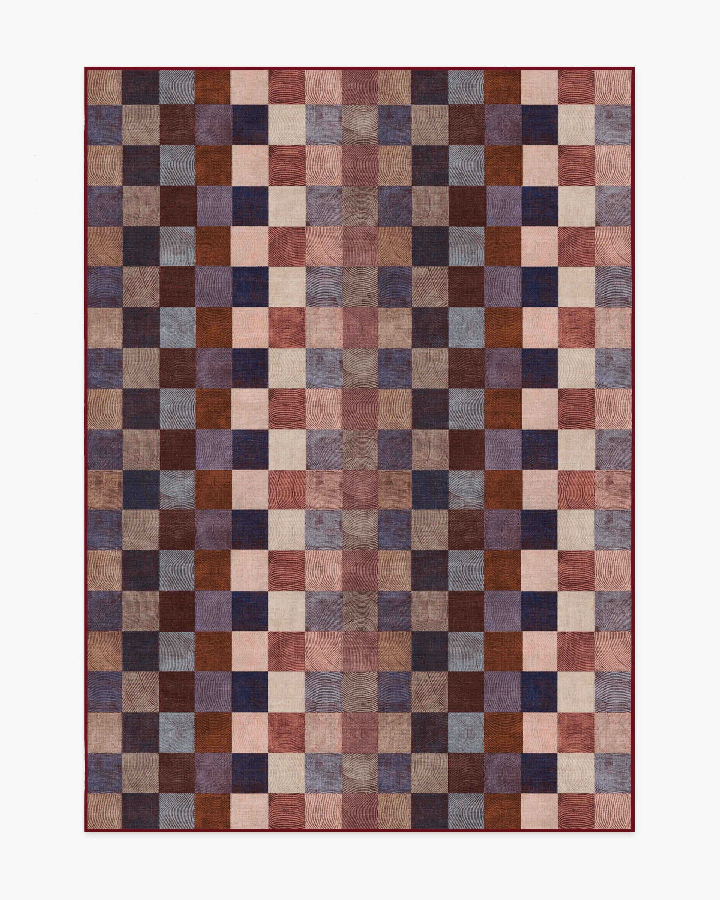 Flux Copper Multicolor Rug