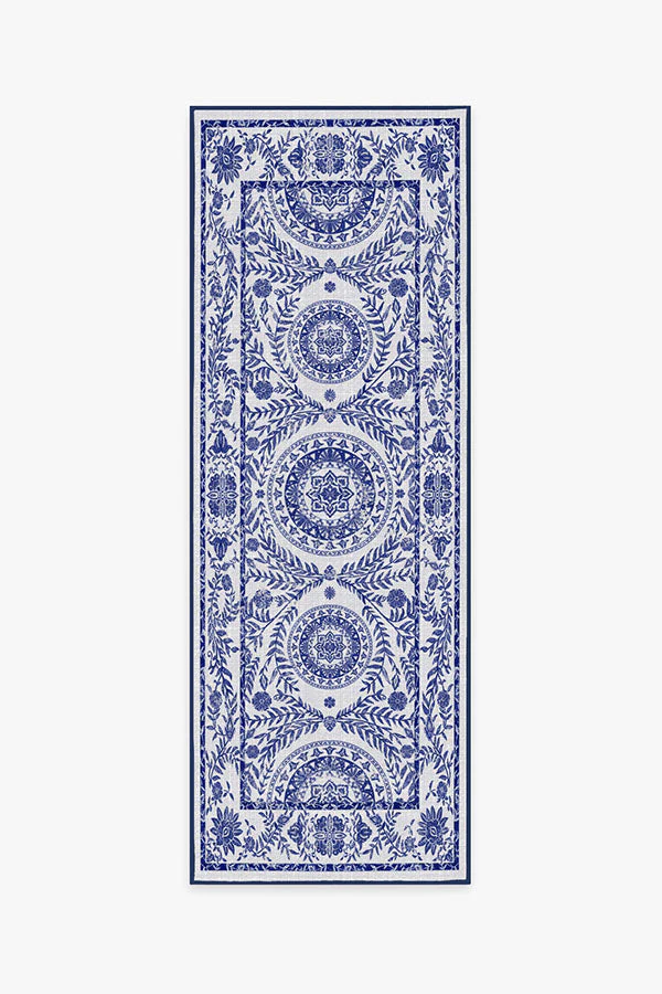Fontaine Delft Blue Outdoor Rug - Image 7