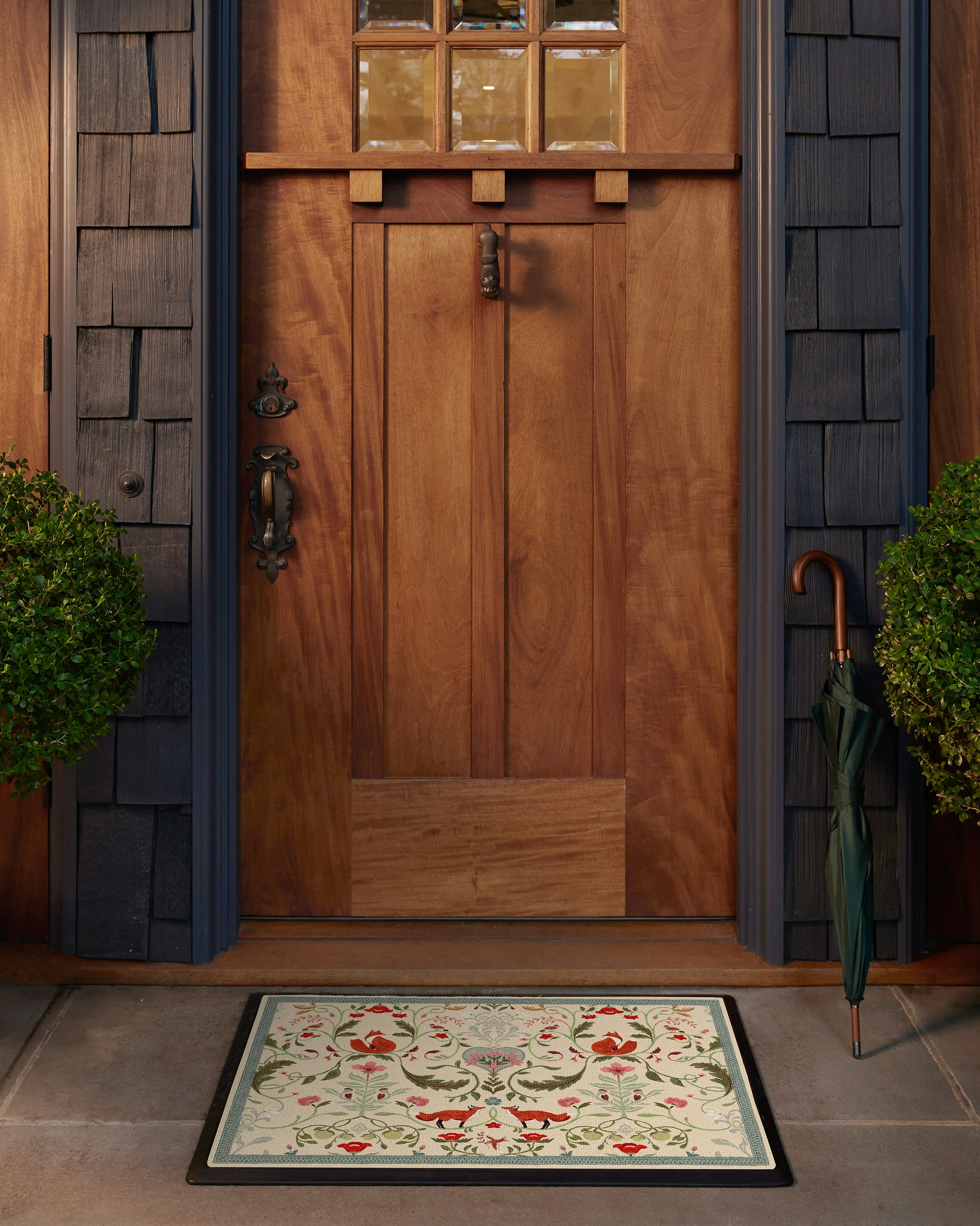 Foxfen Cream Doormat - Image 3
