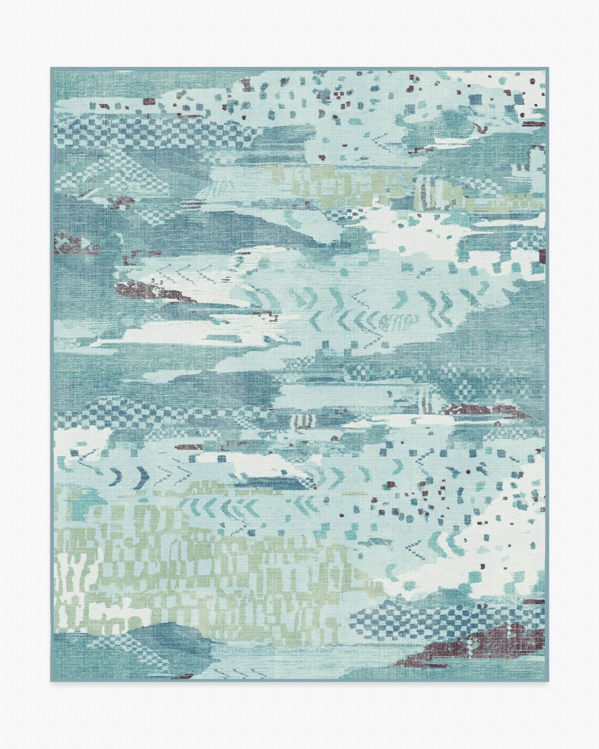 Gaia Blue Rug - Image 4