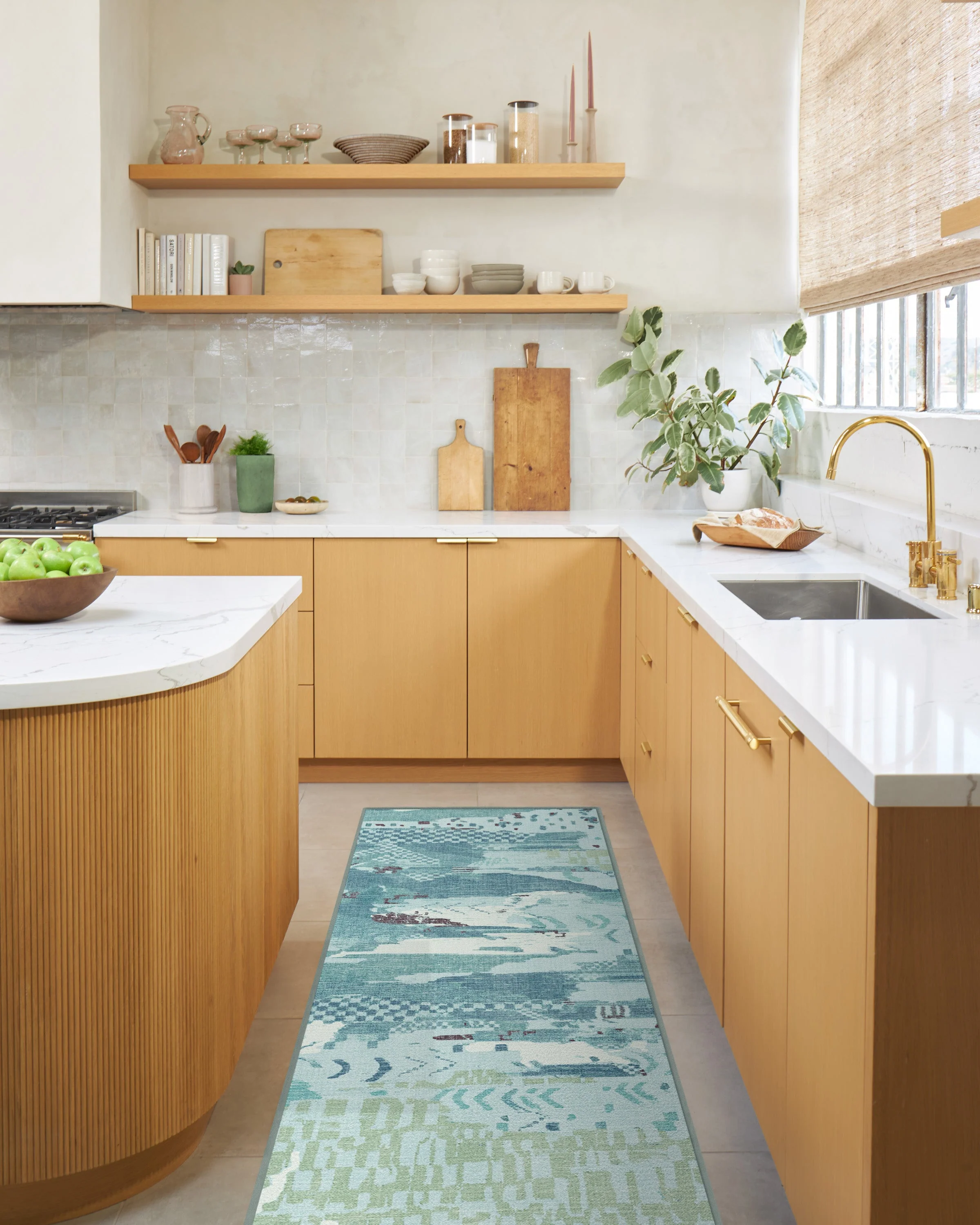 Gaia Blue Rug - Image 5