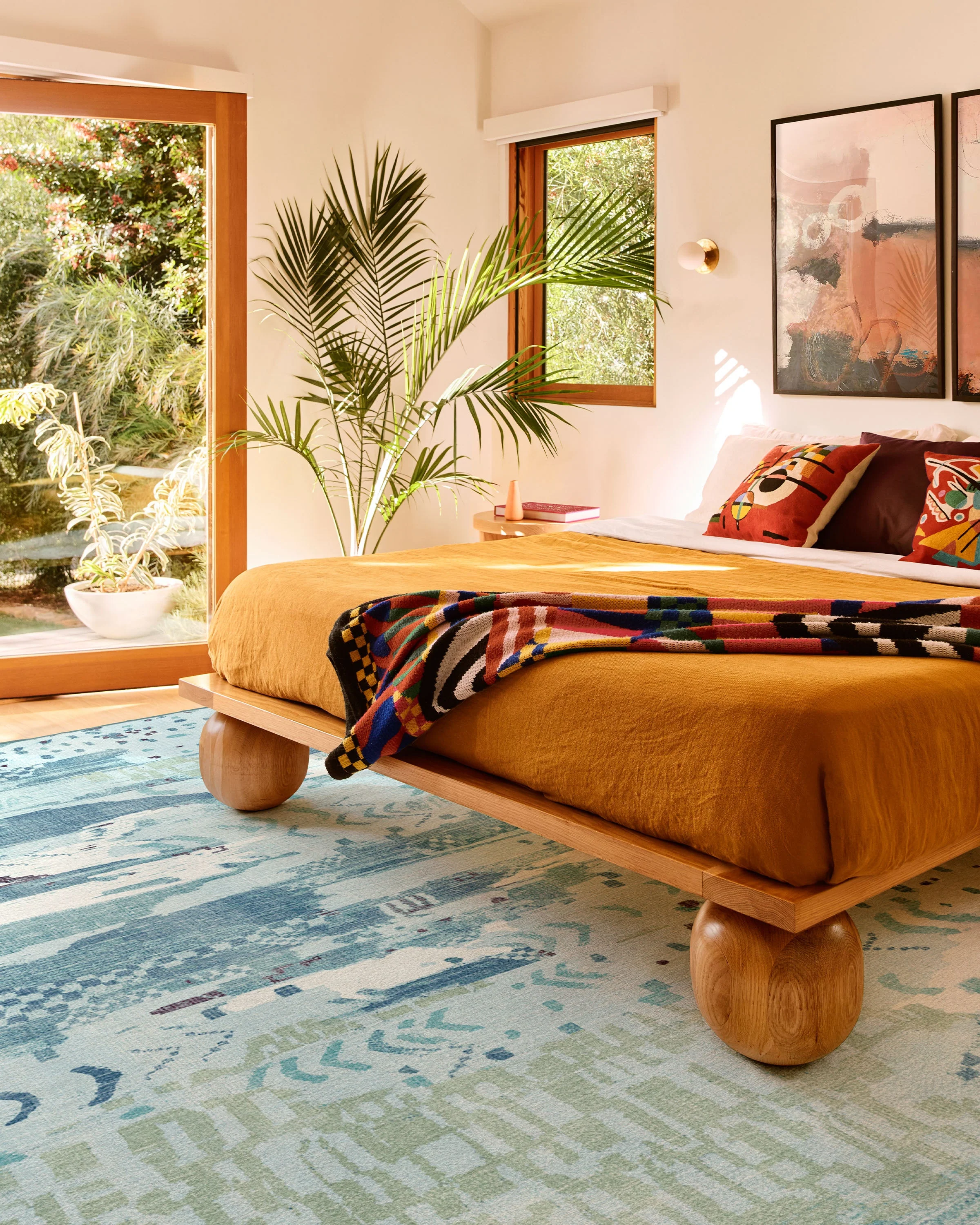 Gaia Blue Rug - Image 7