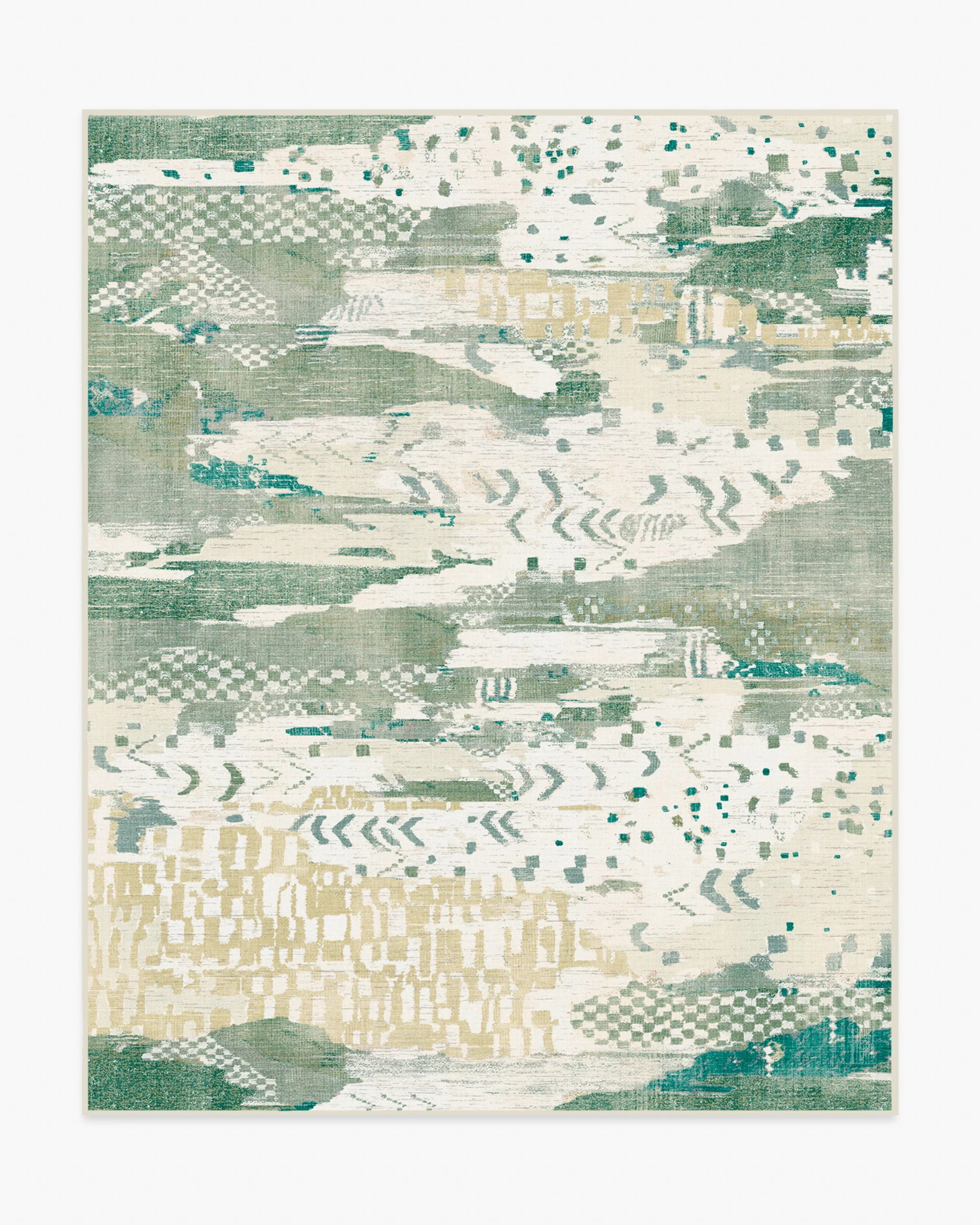 Gaia Green Rug - Image 9