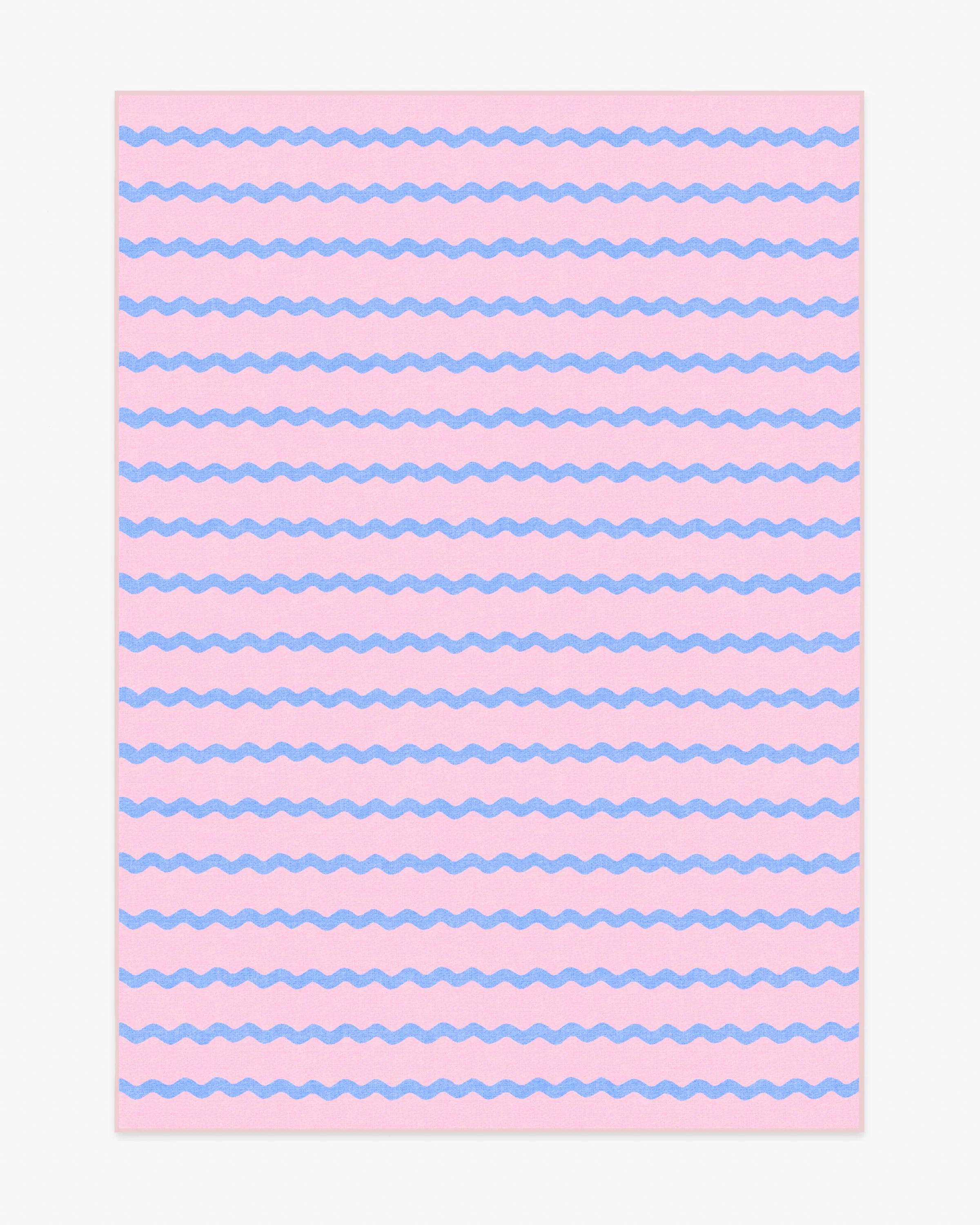 Giggle Squiggle Pink Rug