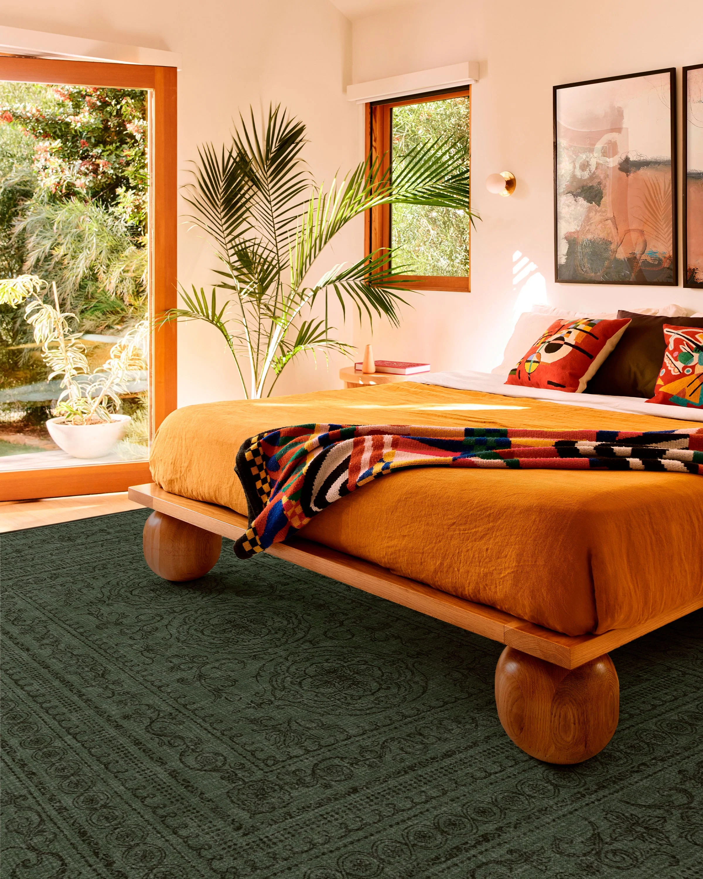 Gisele Dark Sage Rug - Image 6