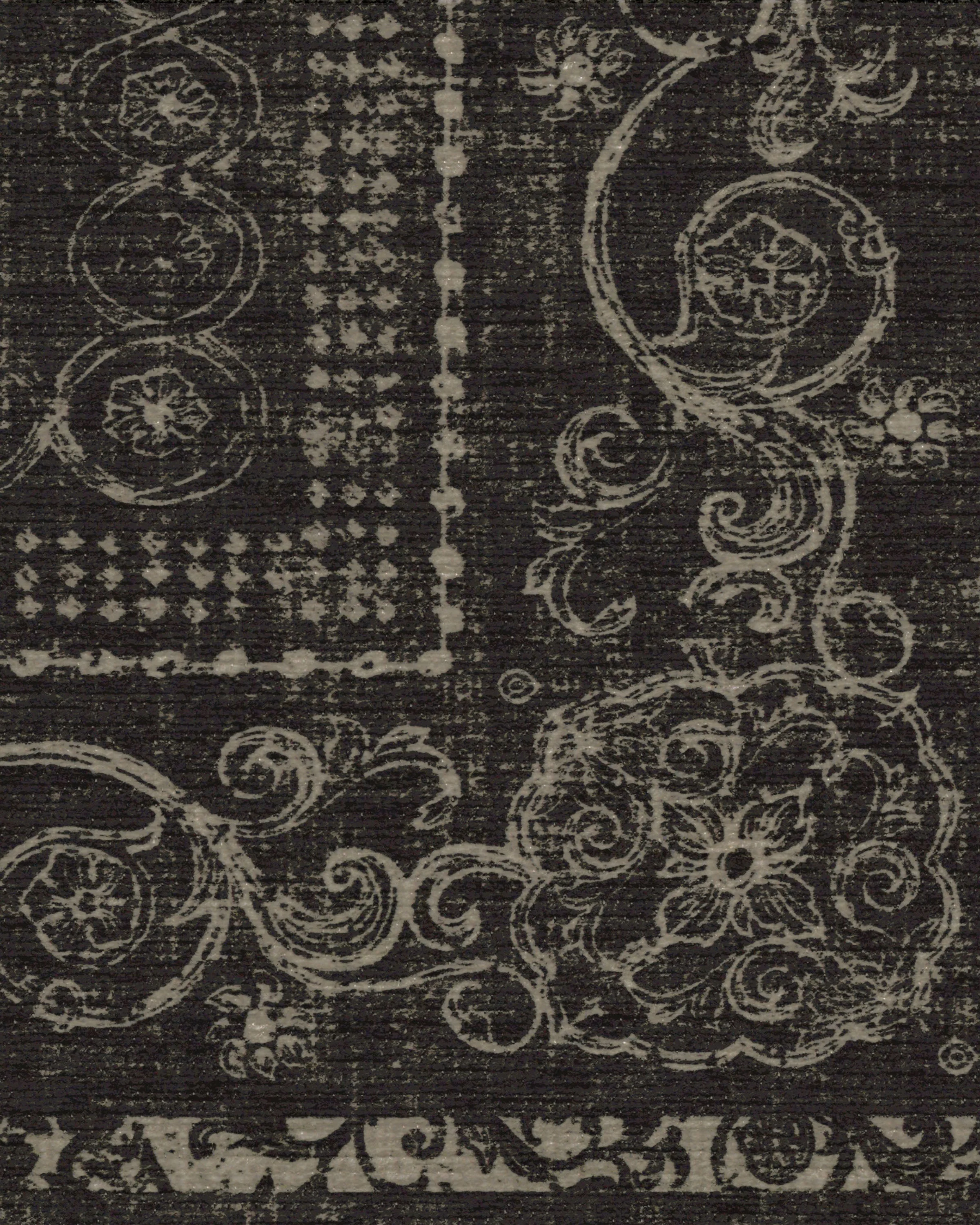 Gisele Soft Black Rug - Image 12