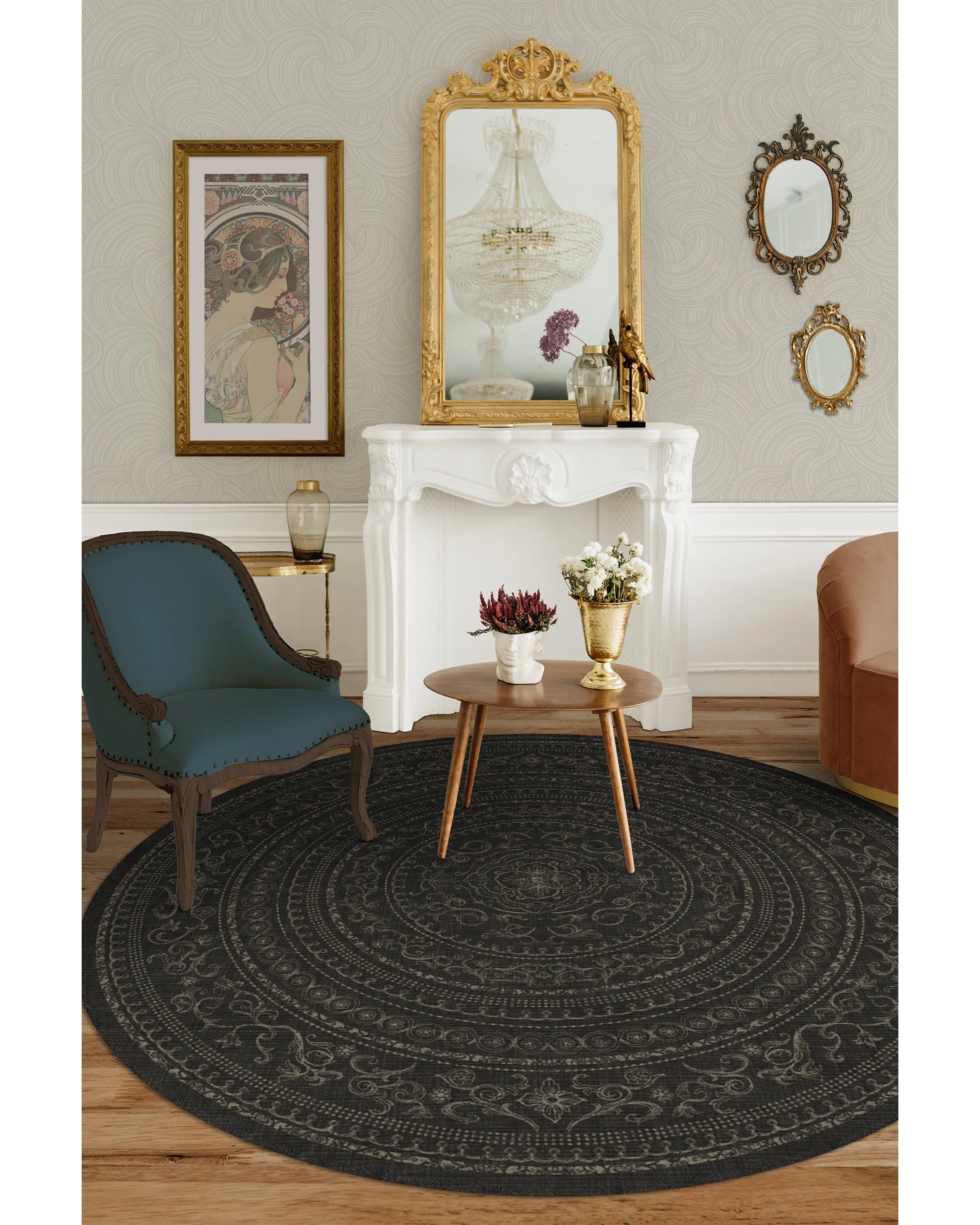 Gisele Soft Black Rug - Image 20