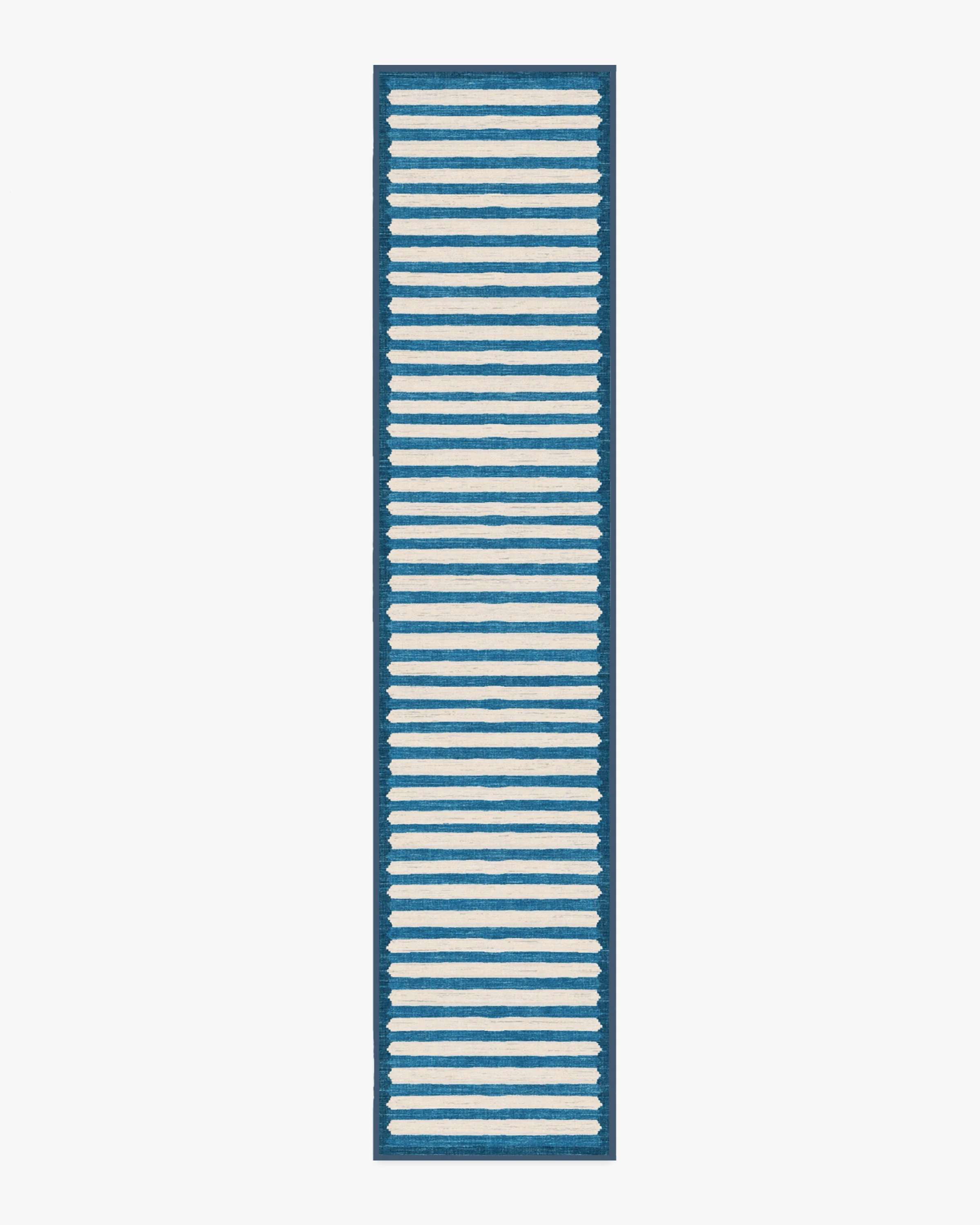 Elin Stripe Indigo Rug by goop - Image 4
