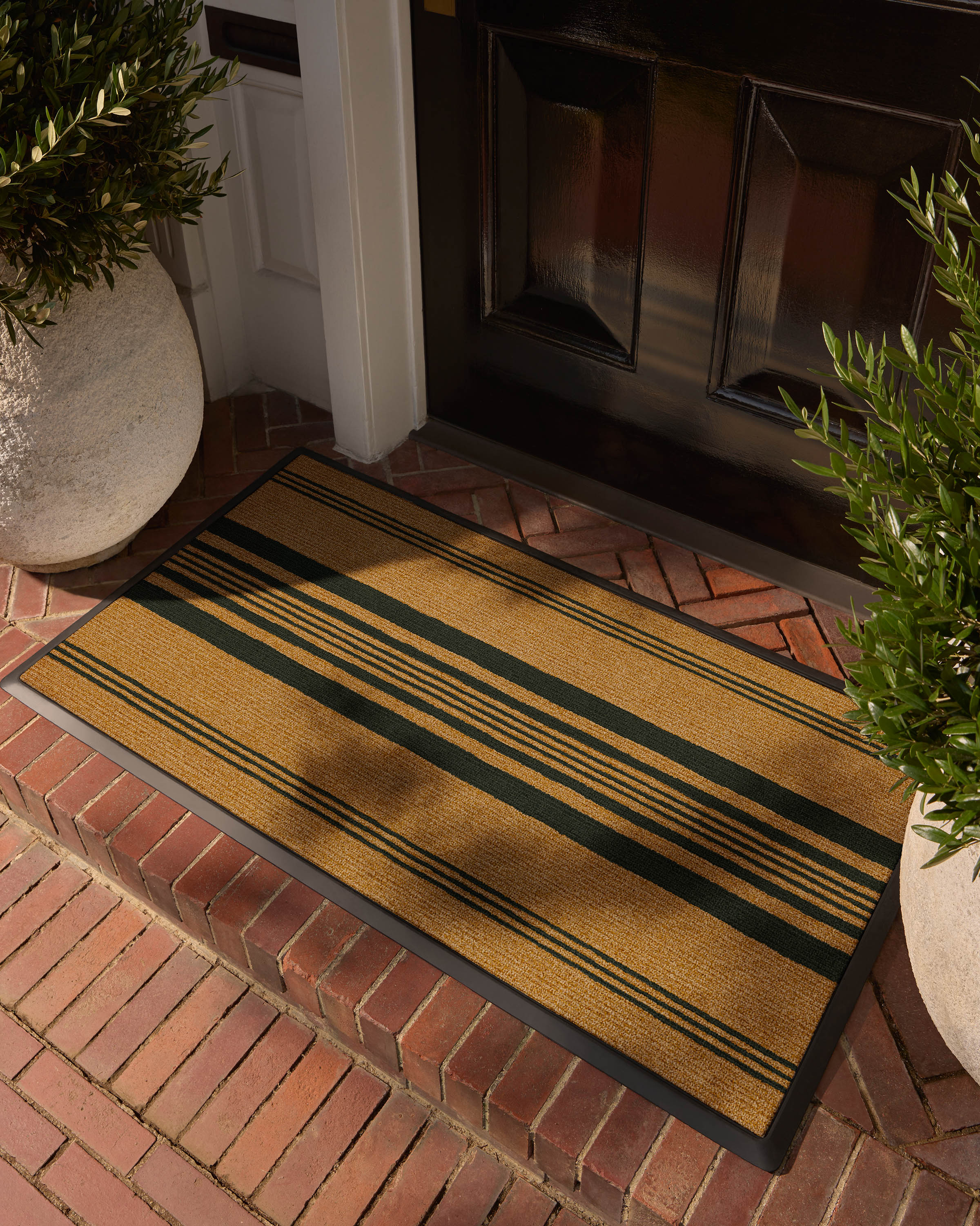 Grain Sack Stripe Large Doormat - Image 3