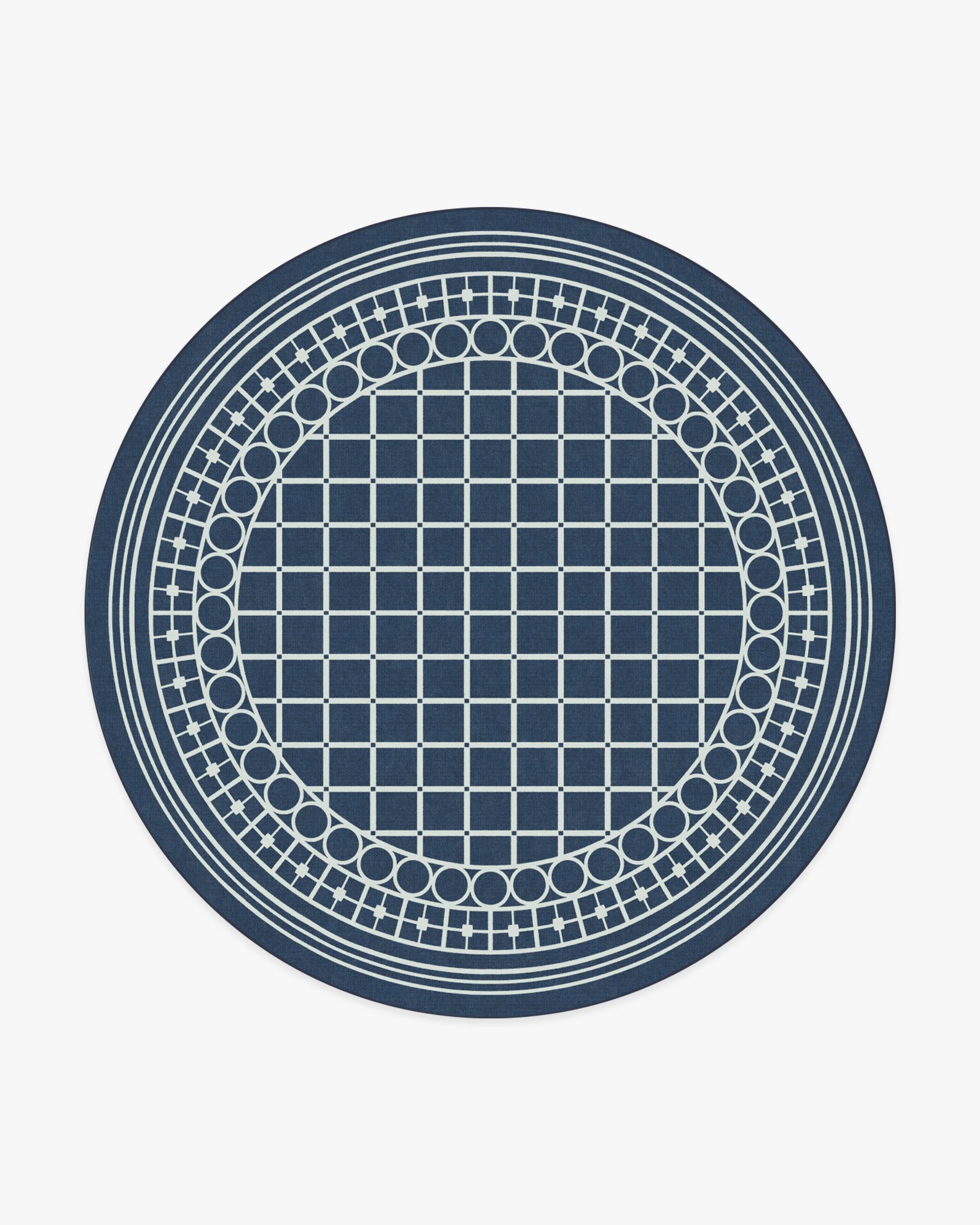 Palm Beach Navy Flatwoven Rug by Gray Malin - Image 20
