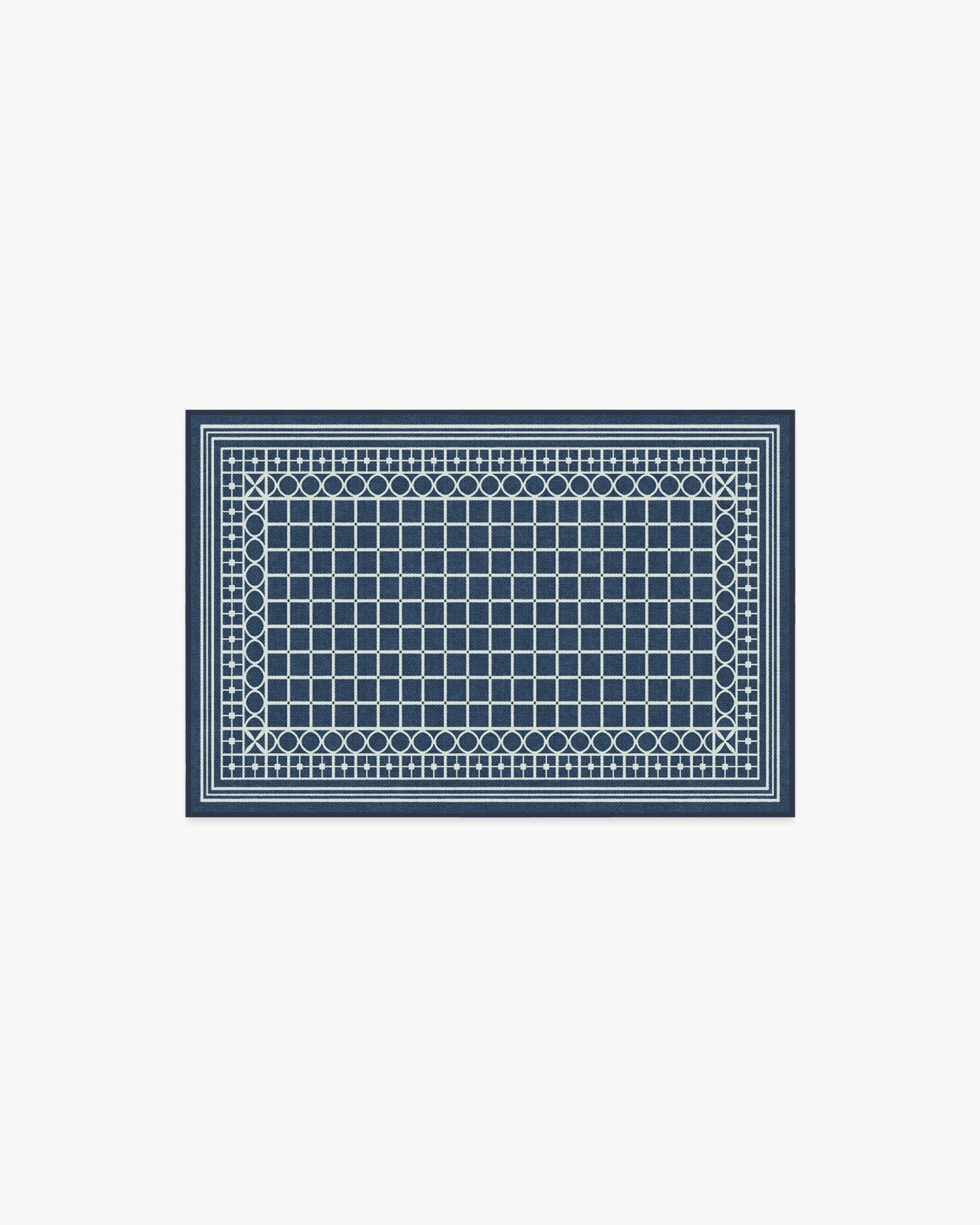 Palm Beach Navy Rug by Gray Malin - Image 2