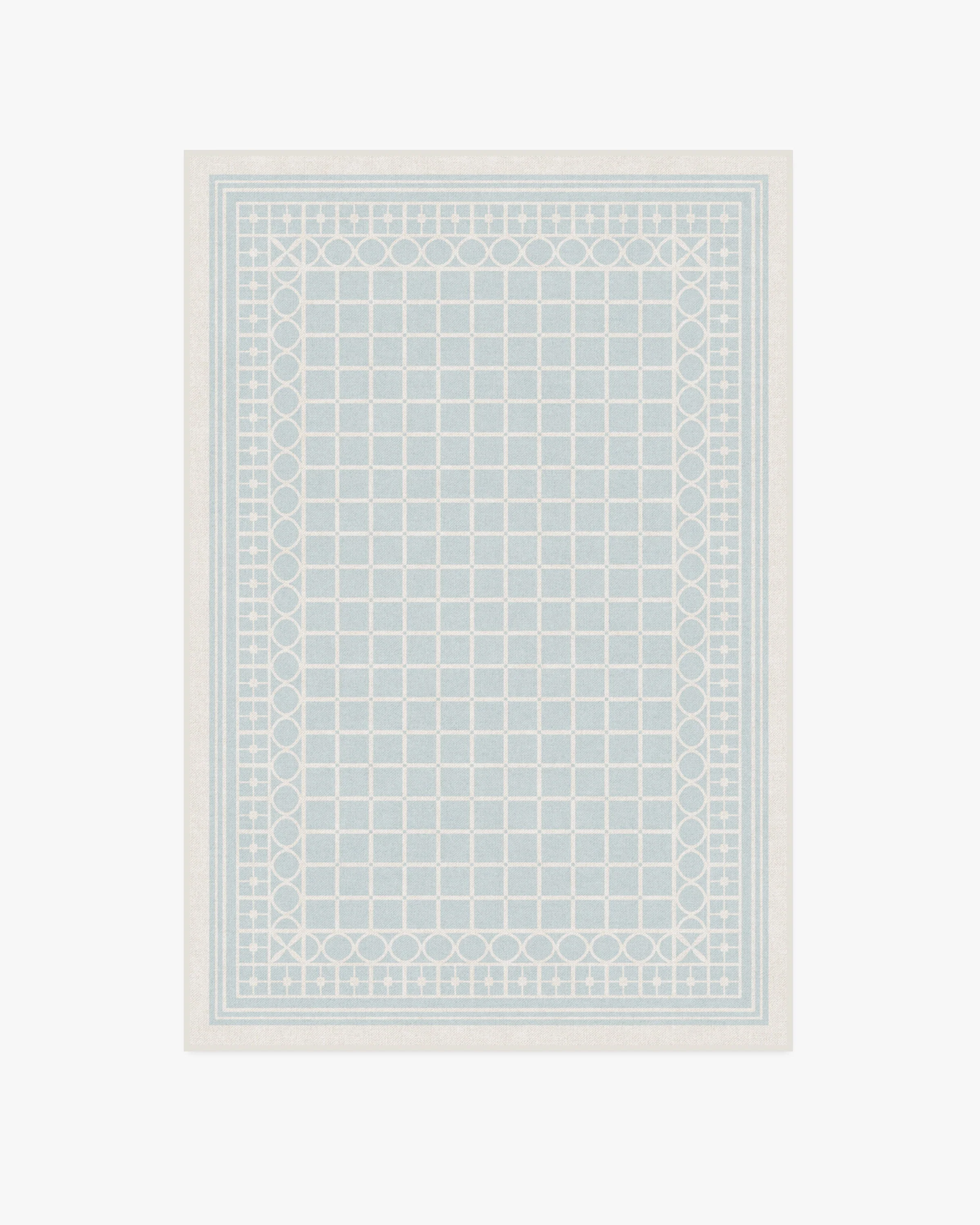 Palm Beach Powder Blue Rug by Gray Malin - Image 6