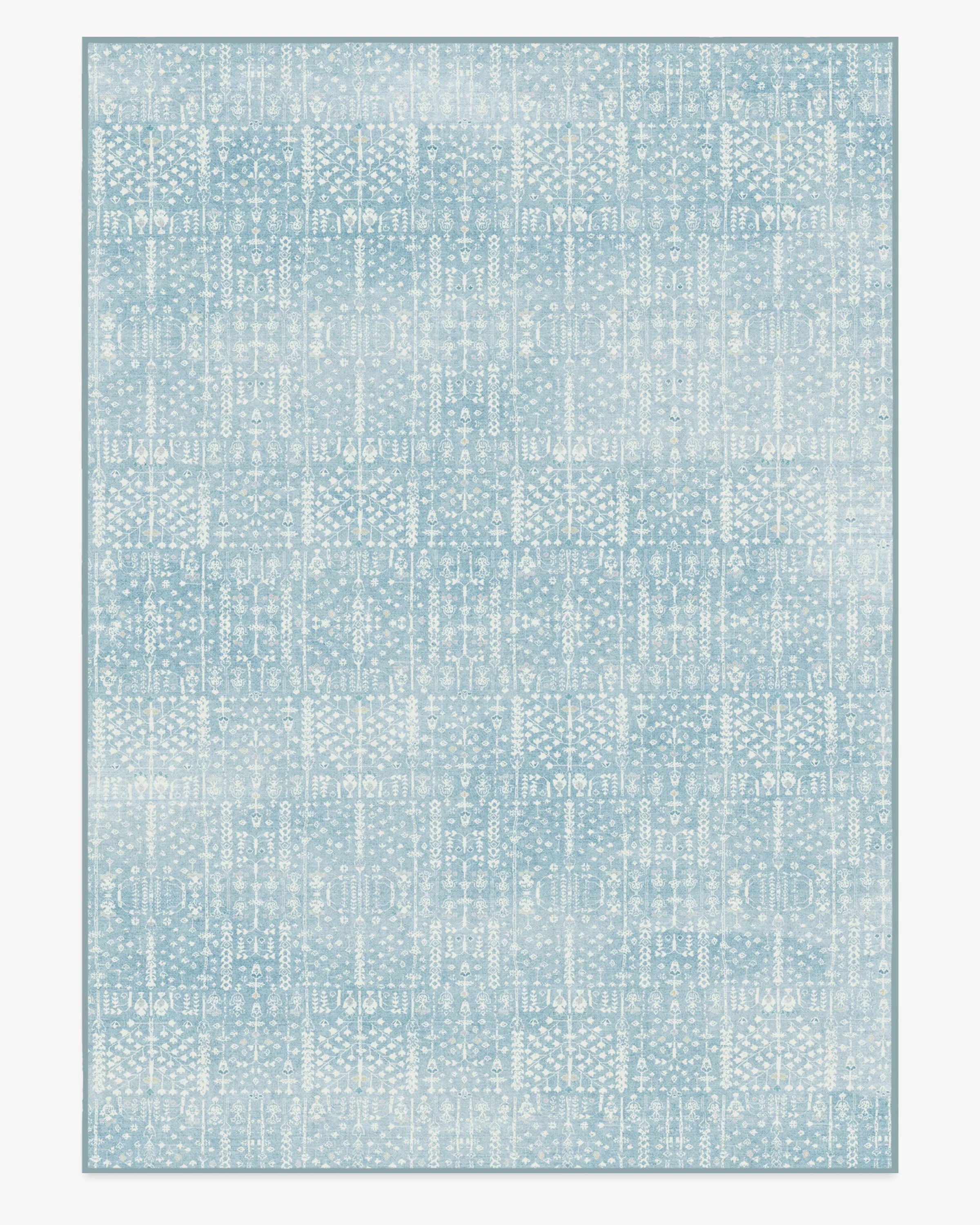 Palmetto Coastal Blue Rug by Gray Malin - Image 11