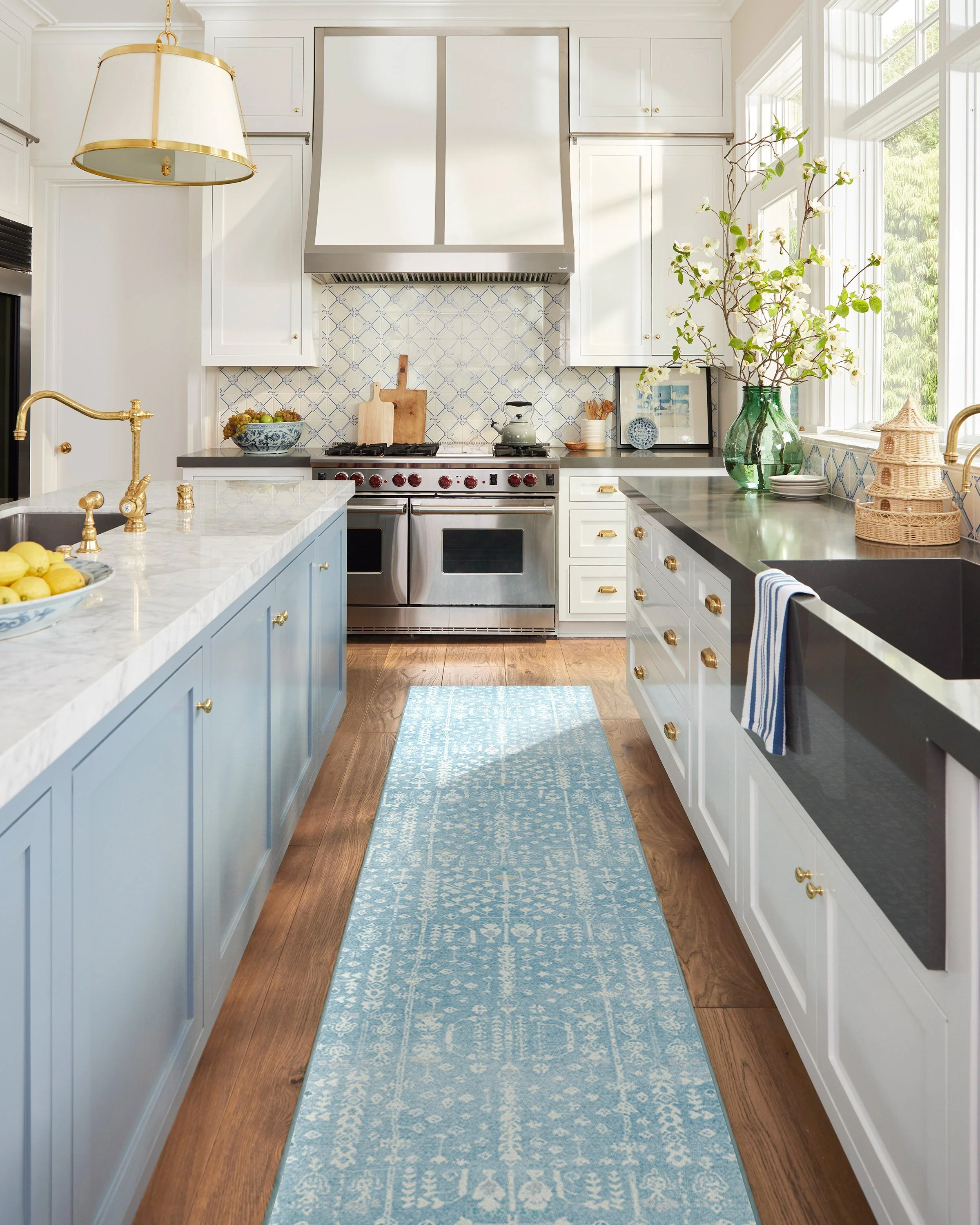 Palmetto Coastal Blue Rug by Gray Malin - Image 17