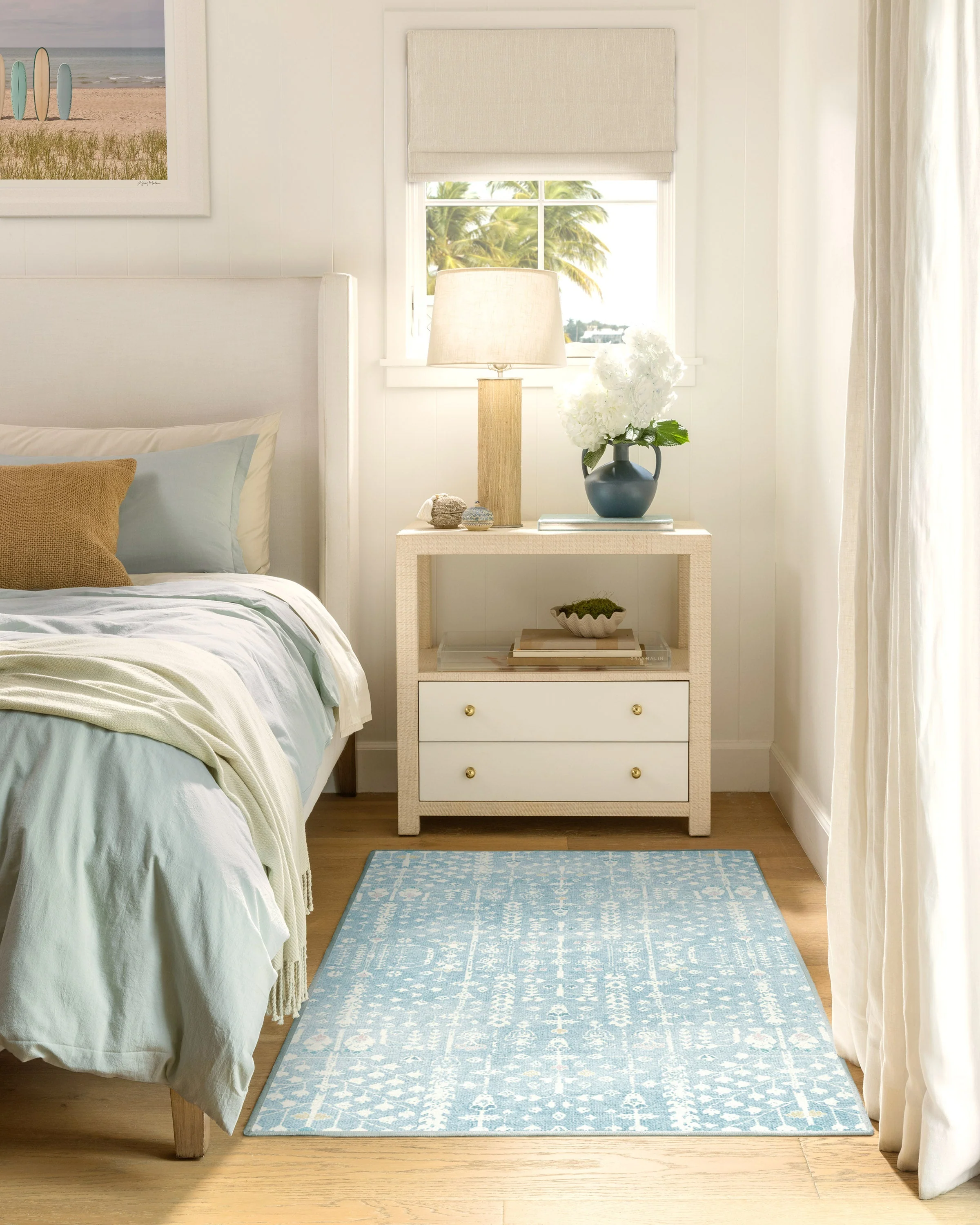 Palmetto Coastal Blue Rug by Gray Malin - Image 19