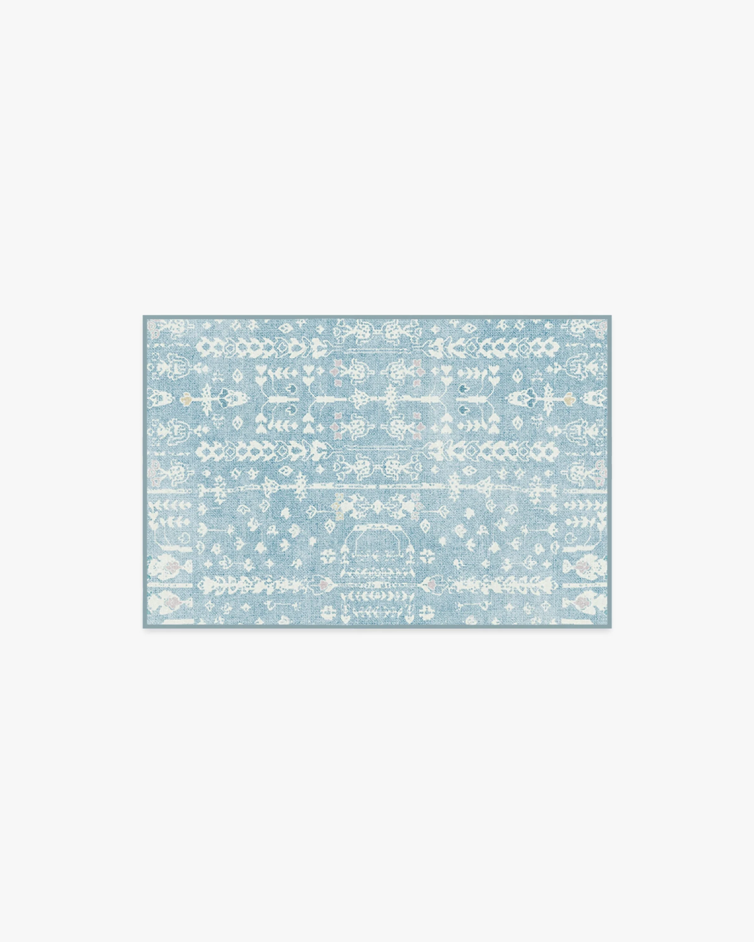 Palmetto Coastal Blue Rug by Gray Malin - Image 2