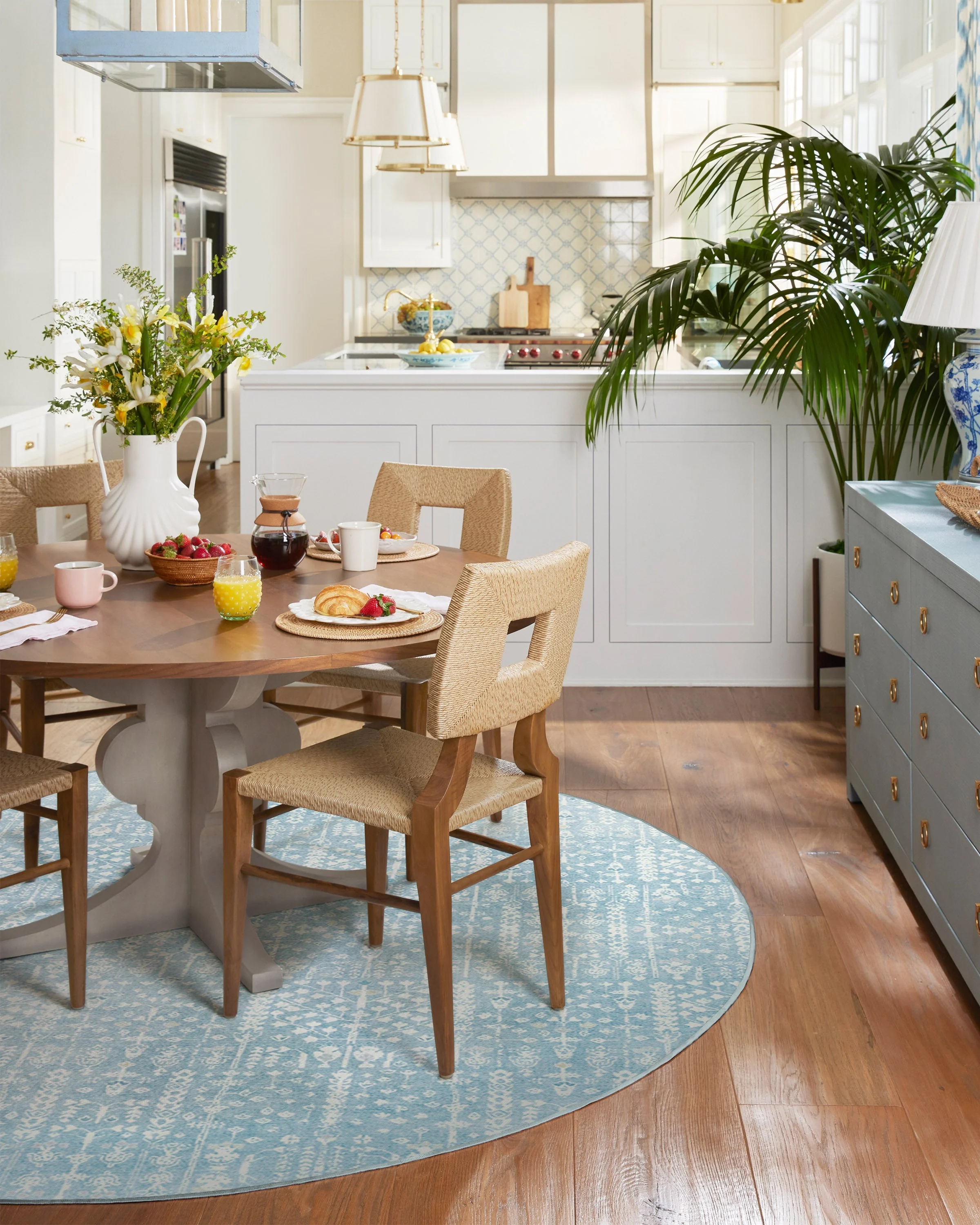 Palmetto Coastal Blue Rug by Gray Malin - Image 20