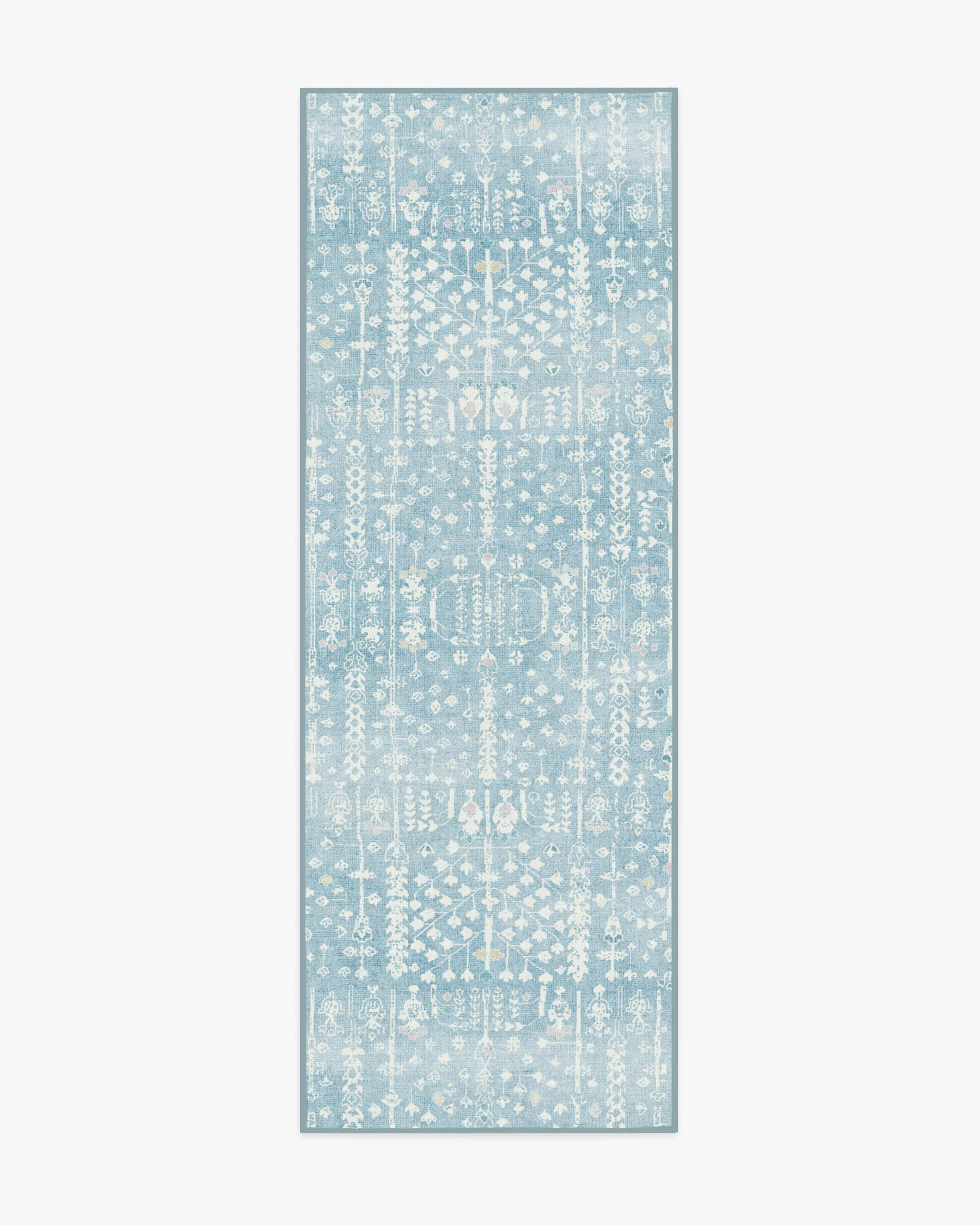 Palmetto Coastal Blue Rug by Gray Malin - Image 3