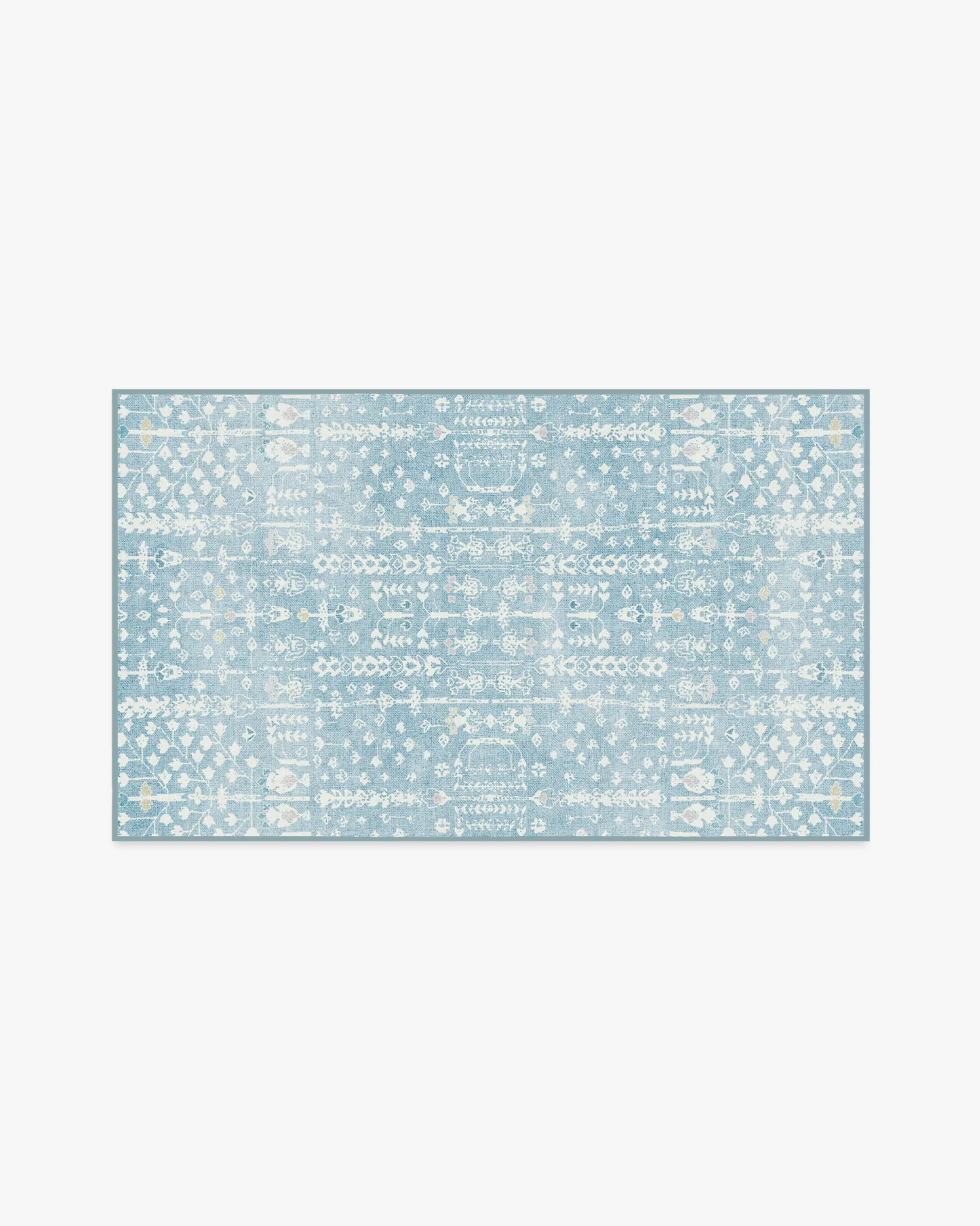 Palmetto Coastal Blue Rug by Gray Malin - Image 6