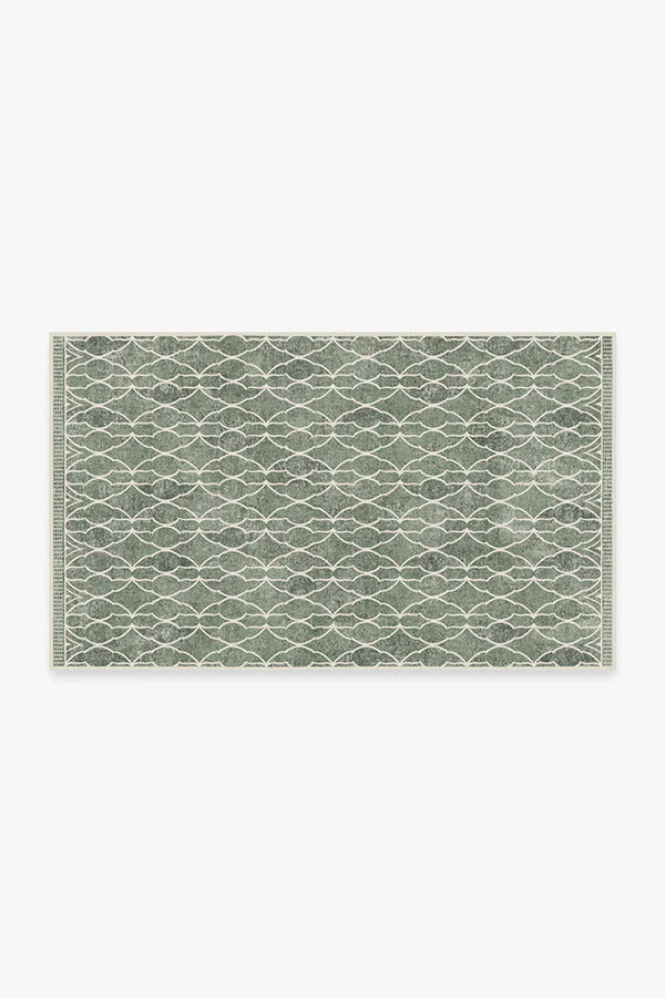 Grogu™ Trellis Sage Green Rug - Image 4