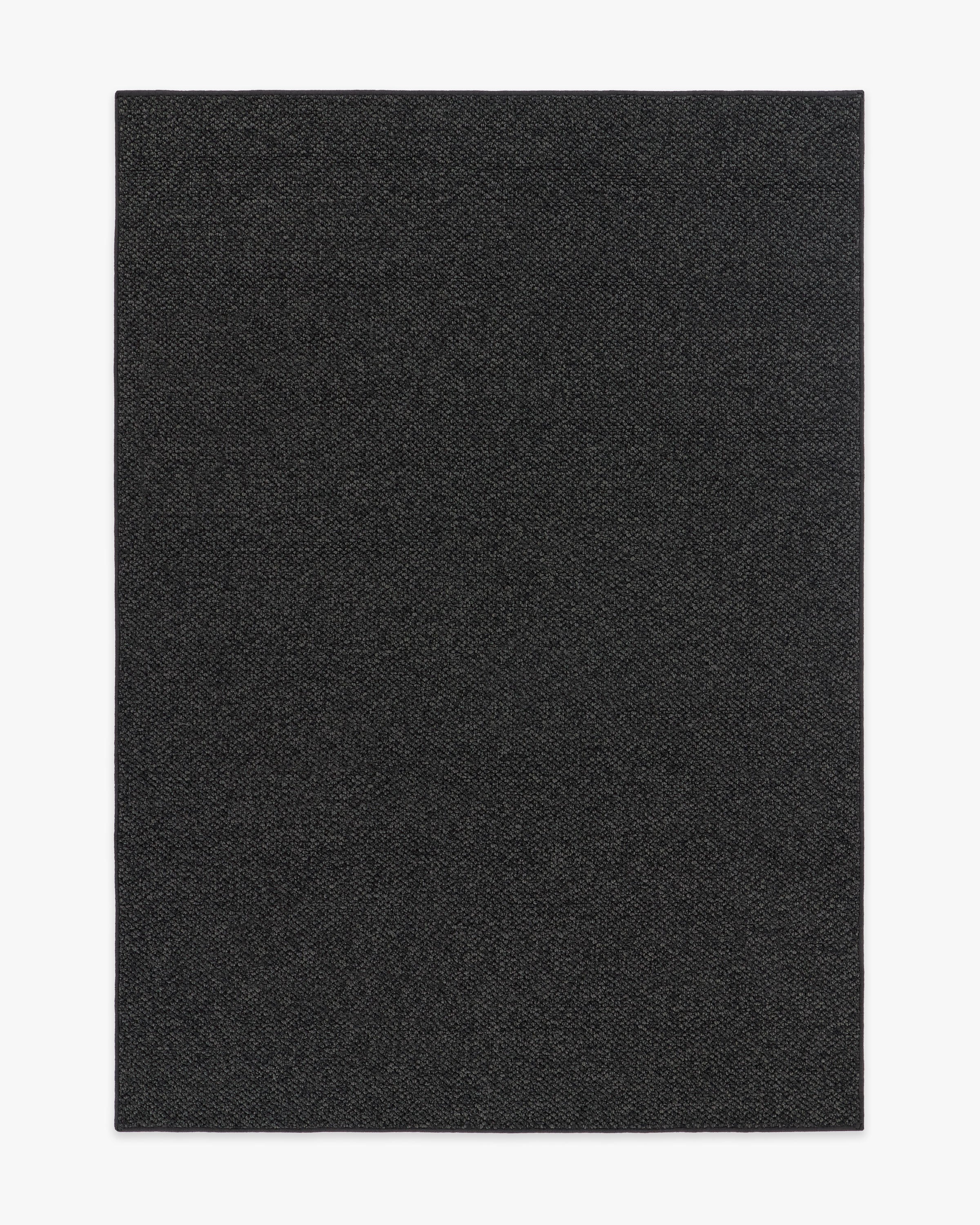 Haven Black Performance Weave Rug