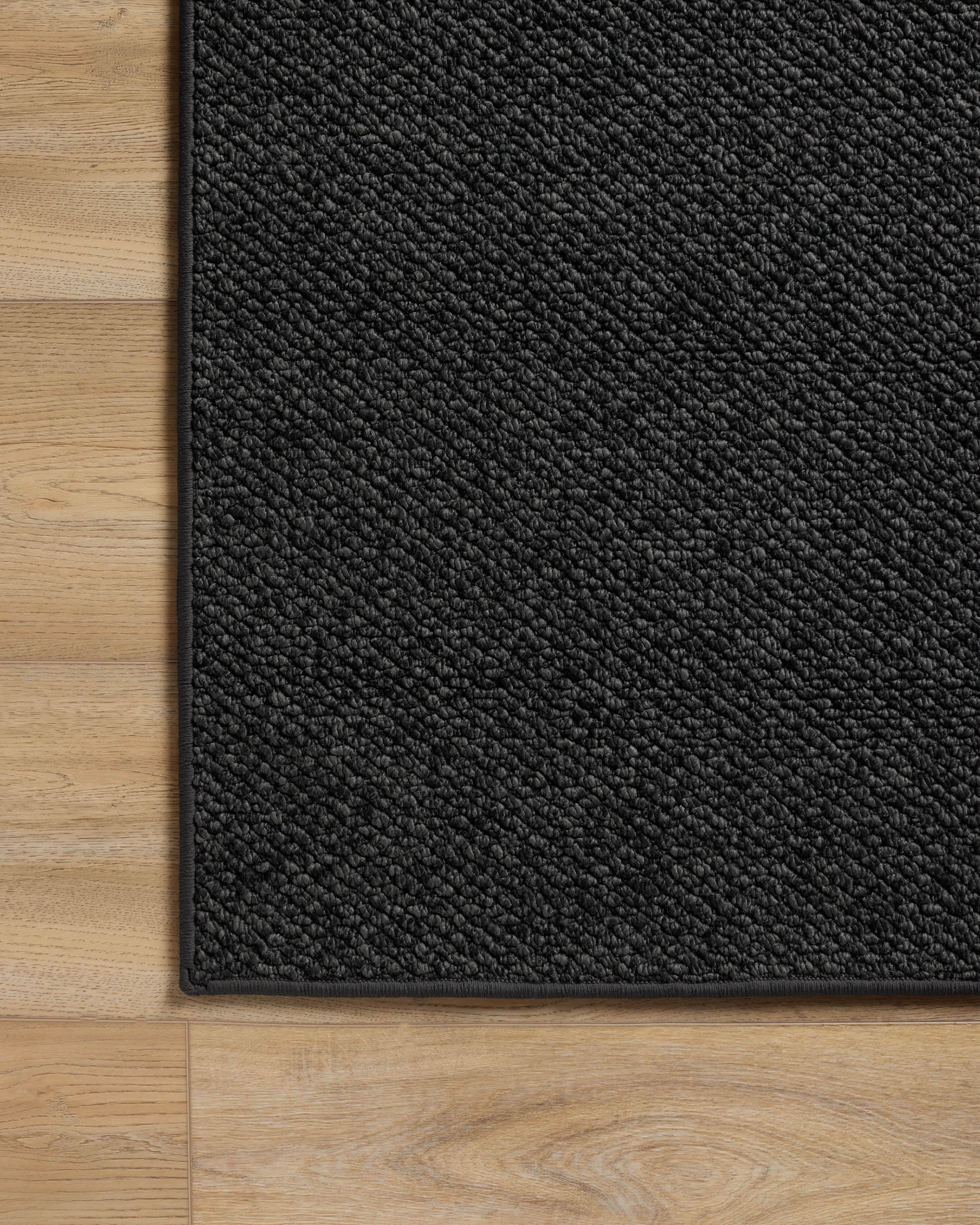 Haven Black Performance Weave Rug - Image 11