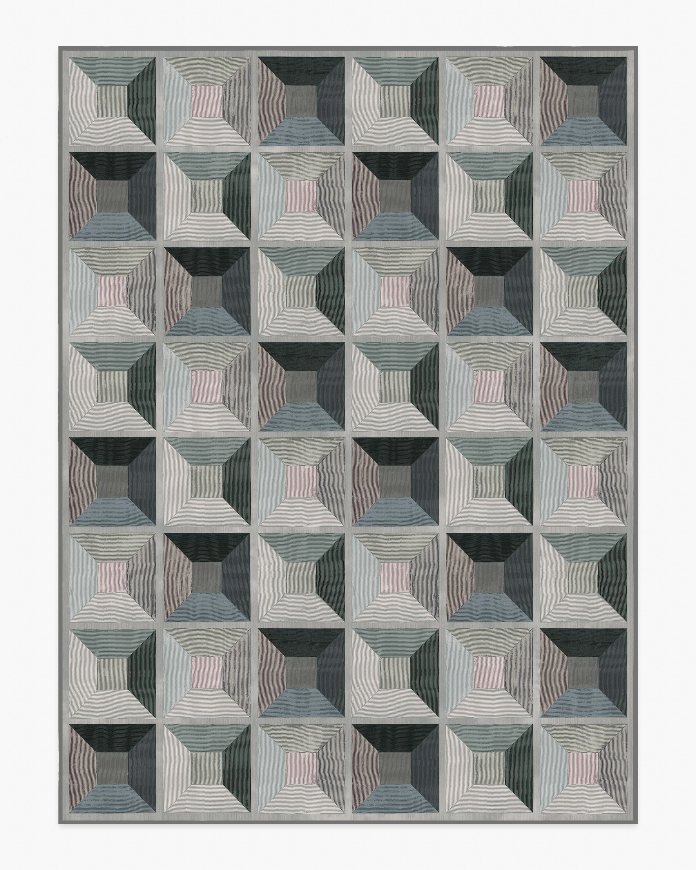 Hedra Grey Rug - Image 11