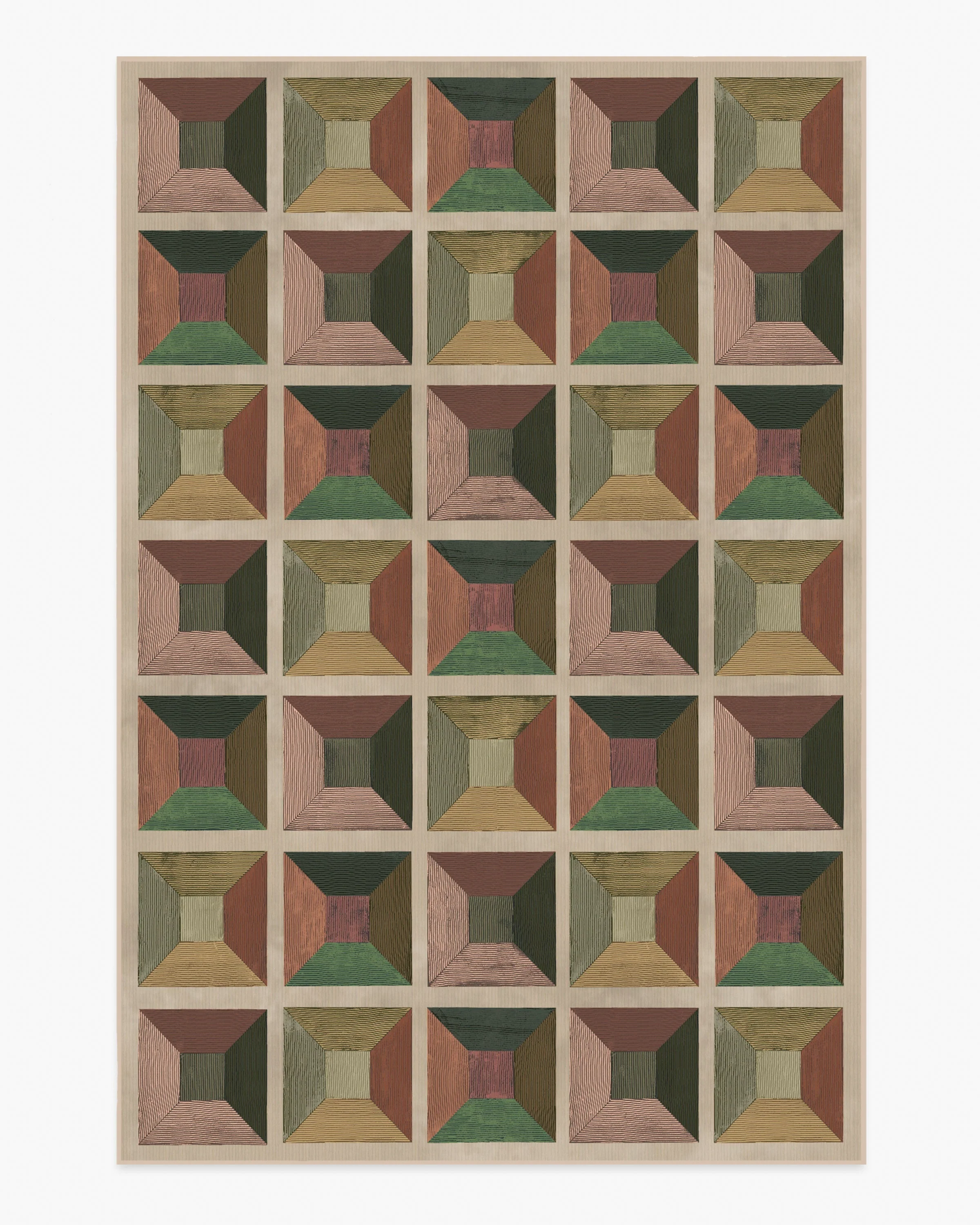 Hedra Soft Auburn Flatwoven Rug - Image 12