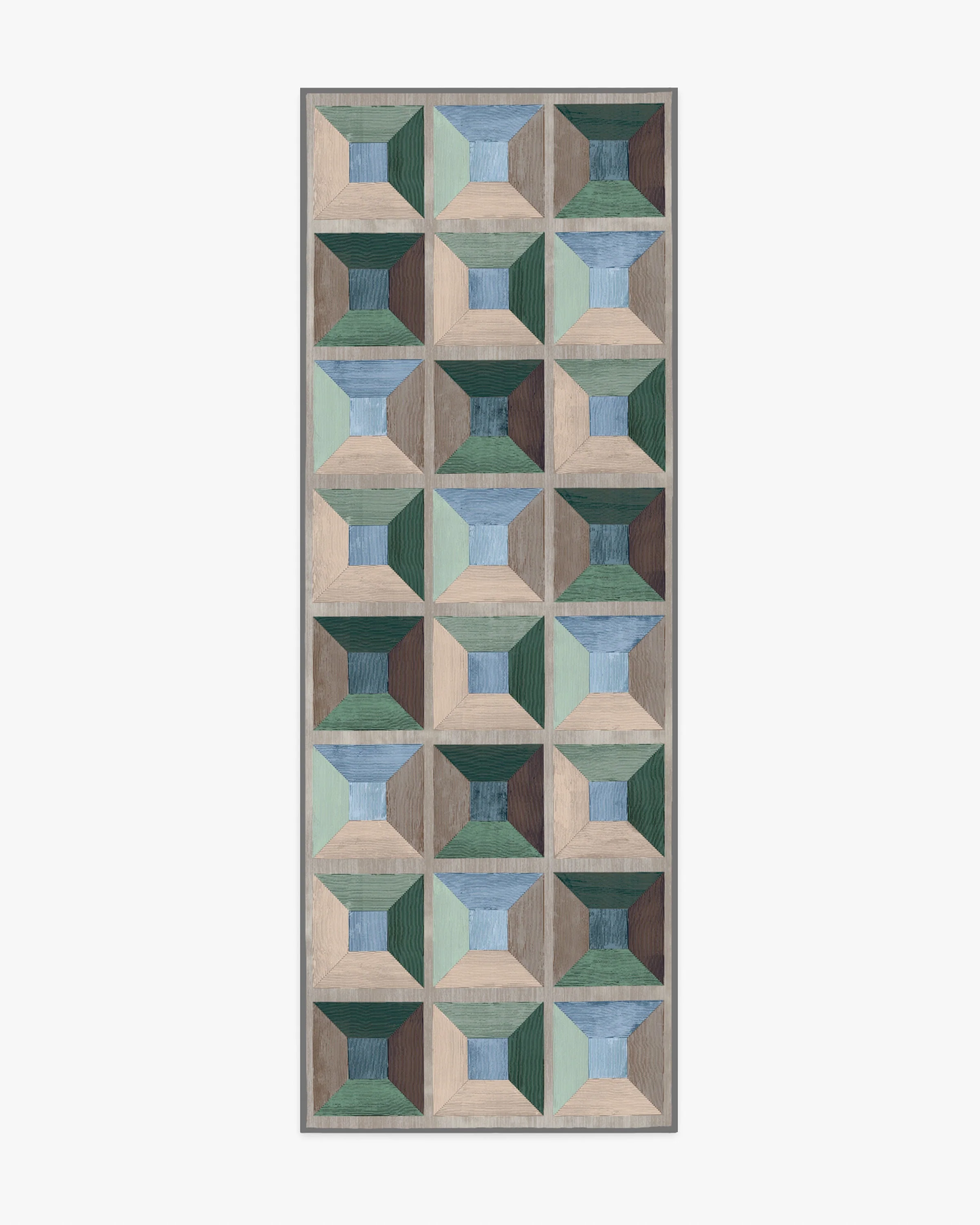 Hedra Soft Teal Rug - Image 6