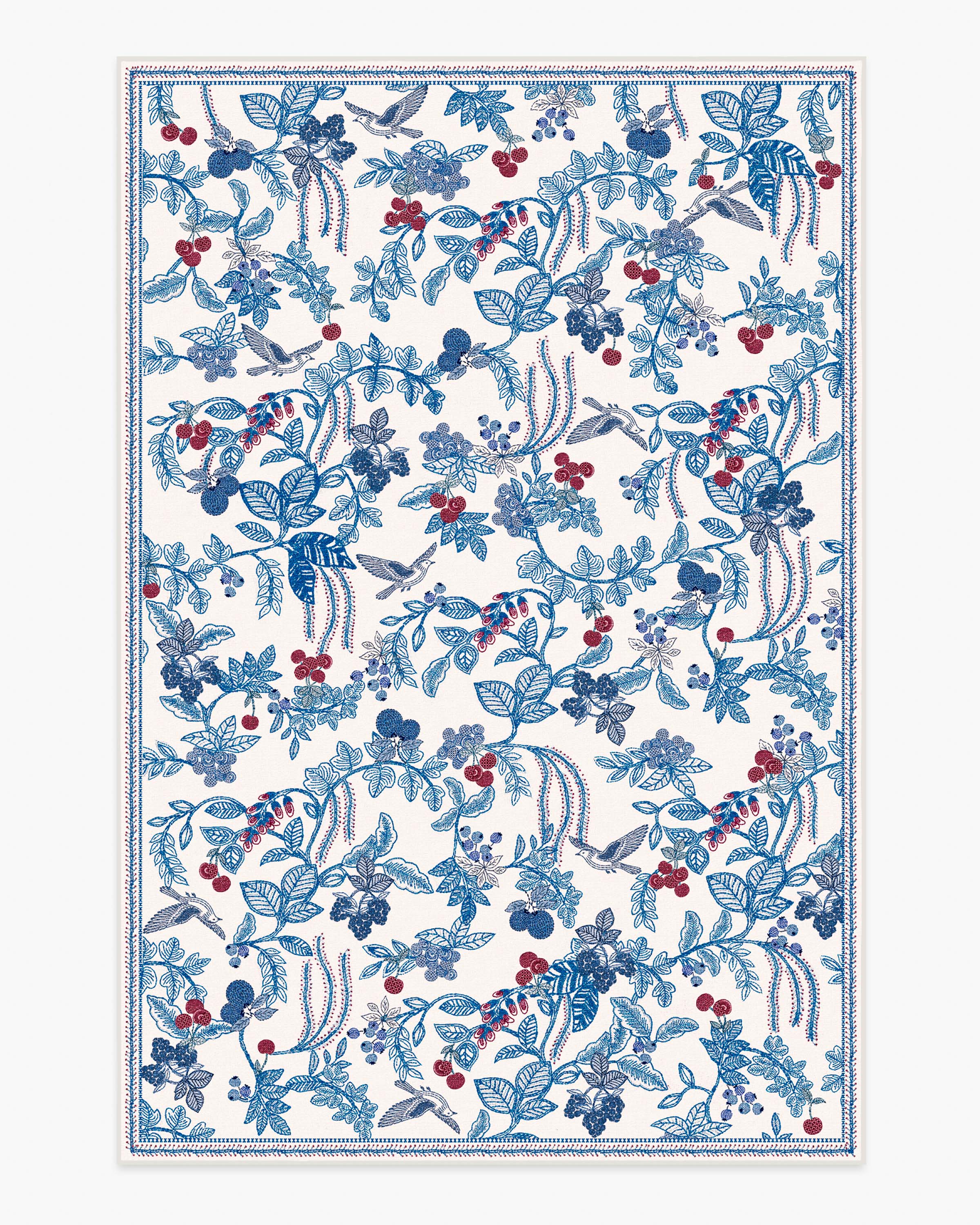 Heidi Blue & Cherry Rug - Image 6